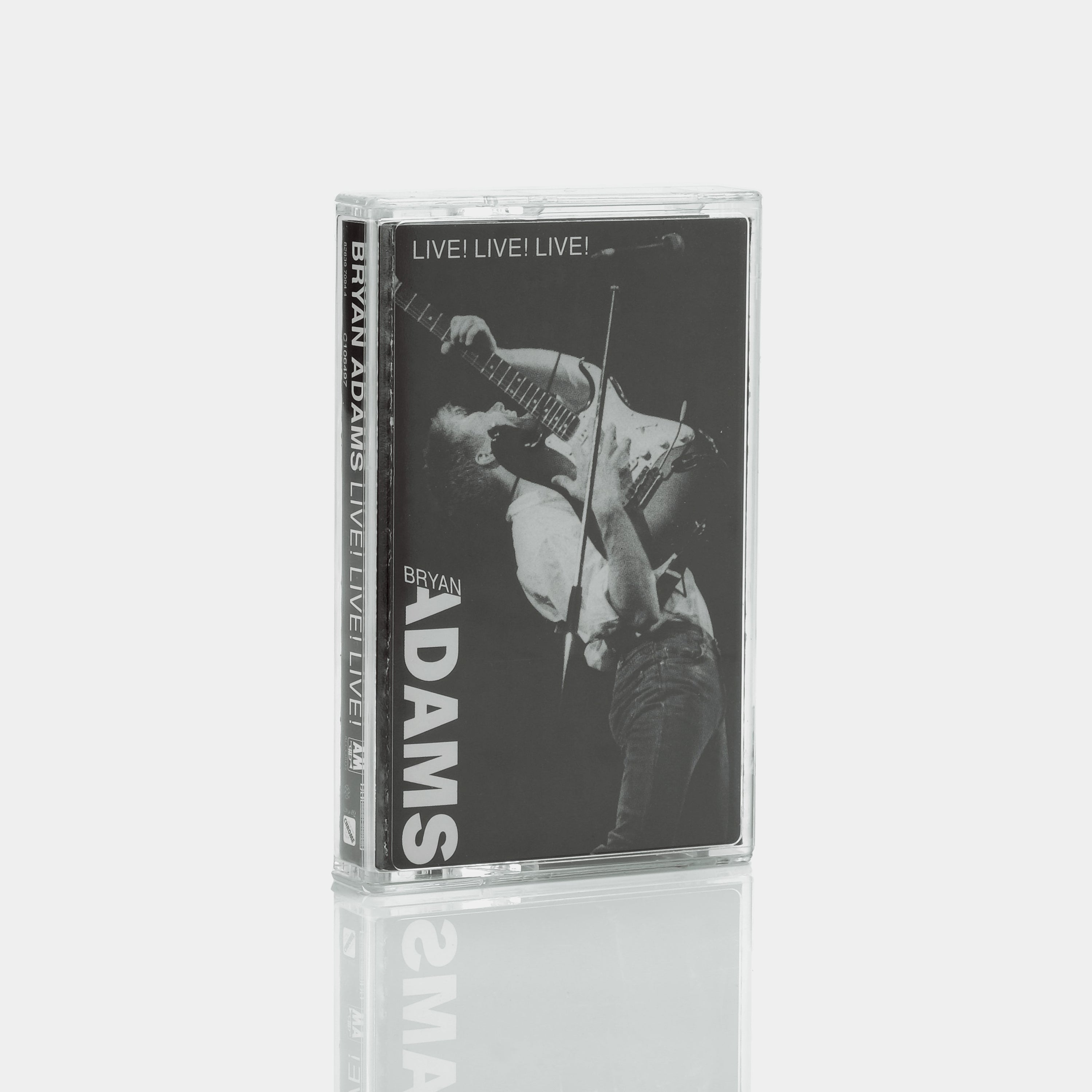 Bryan Adams - Live! Live! Live! Cassette Tape
