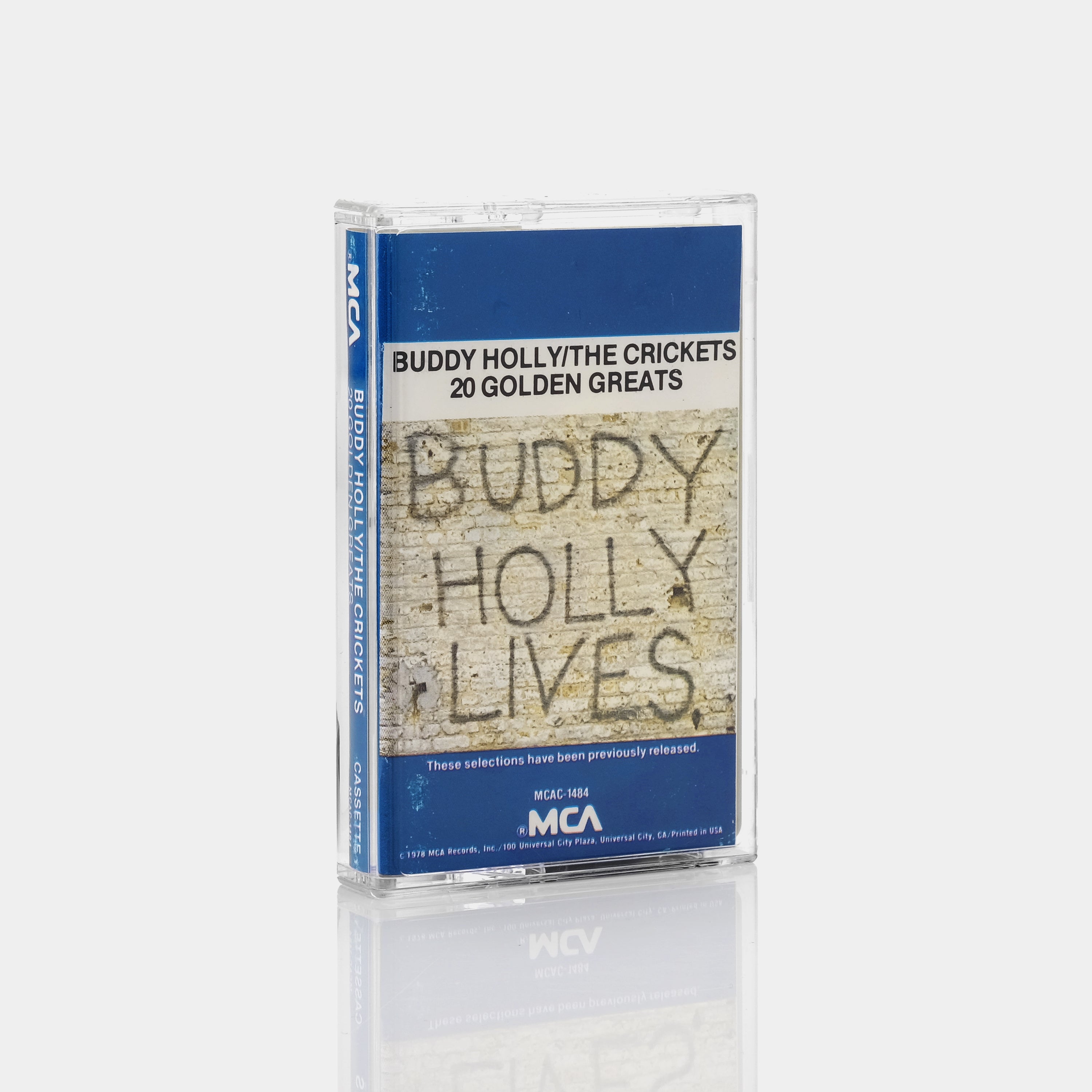 Buddy Holly & The Crickets - 20 Golden Greats Cassette Tape