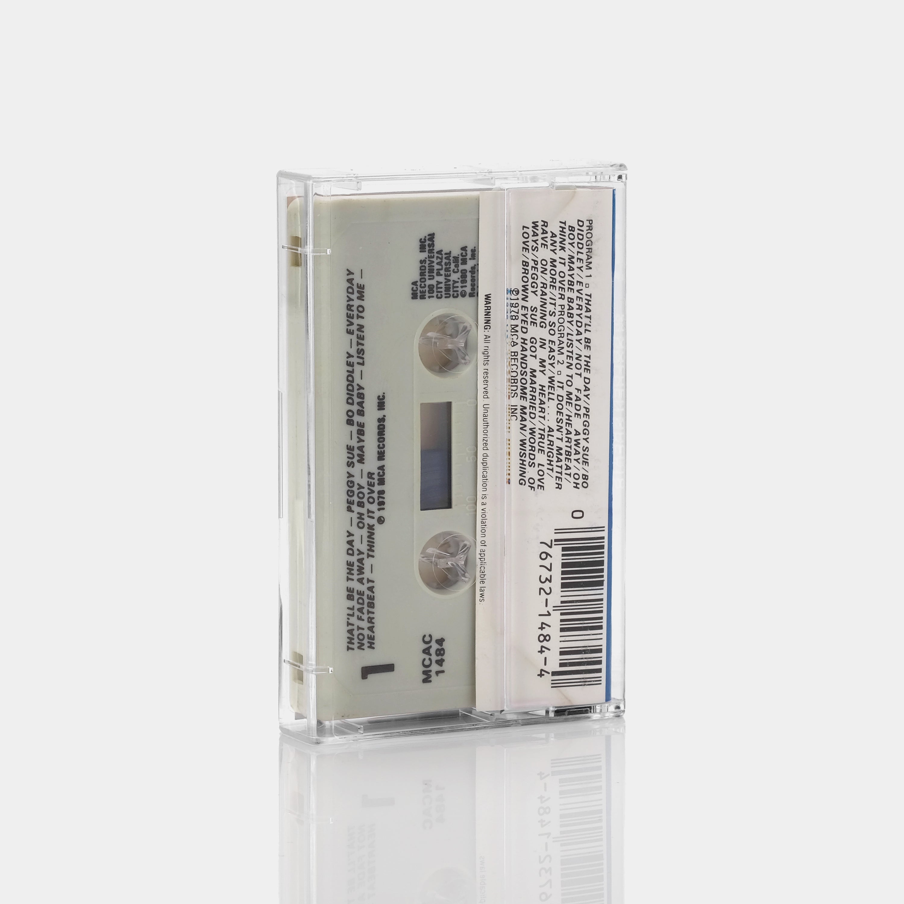 Buddy Holly & The Crickets - 20 Golden Greats Cassette Tape