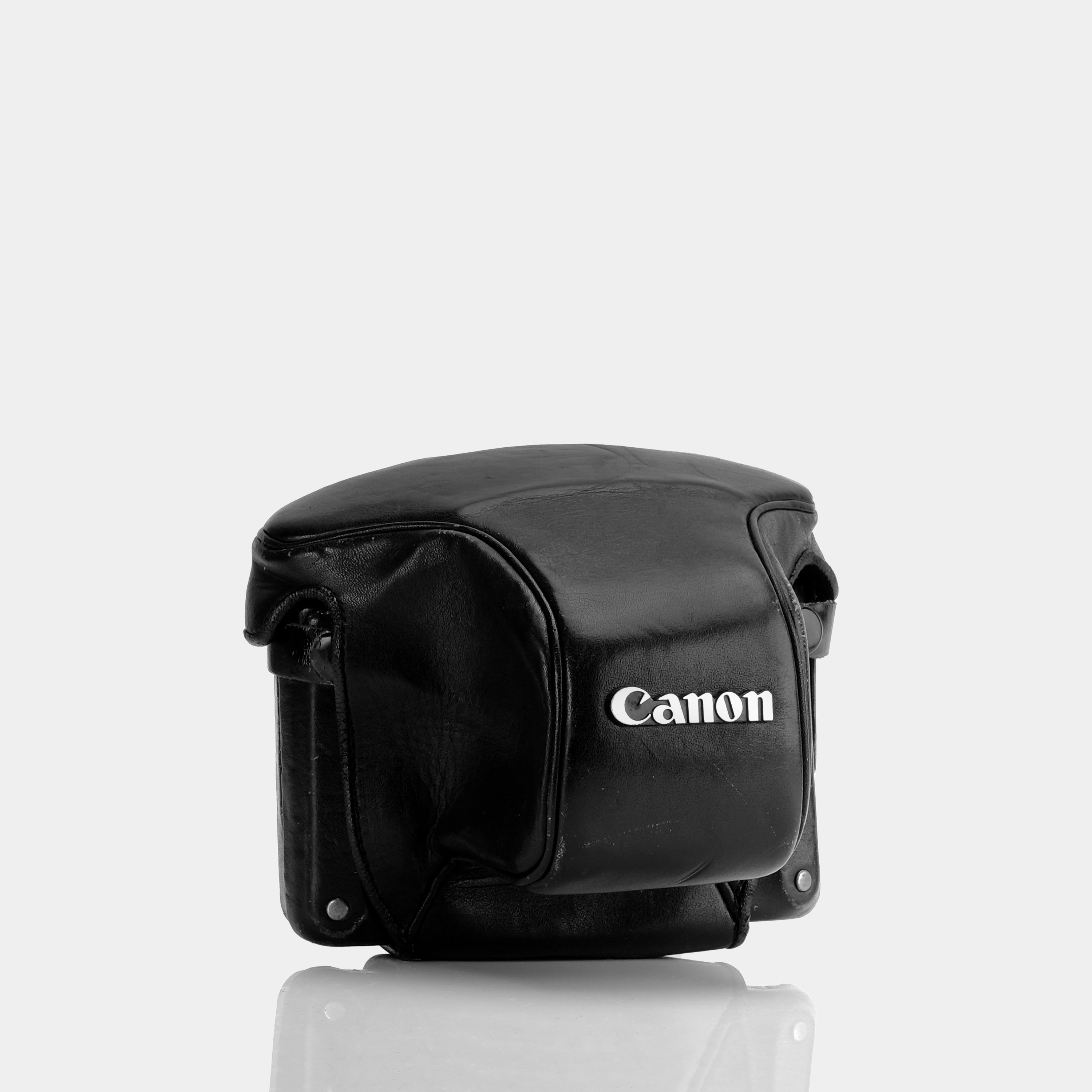 Canon Faux Leather Black Camera Bag
