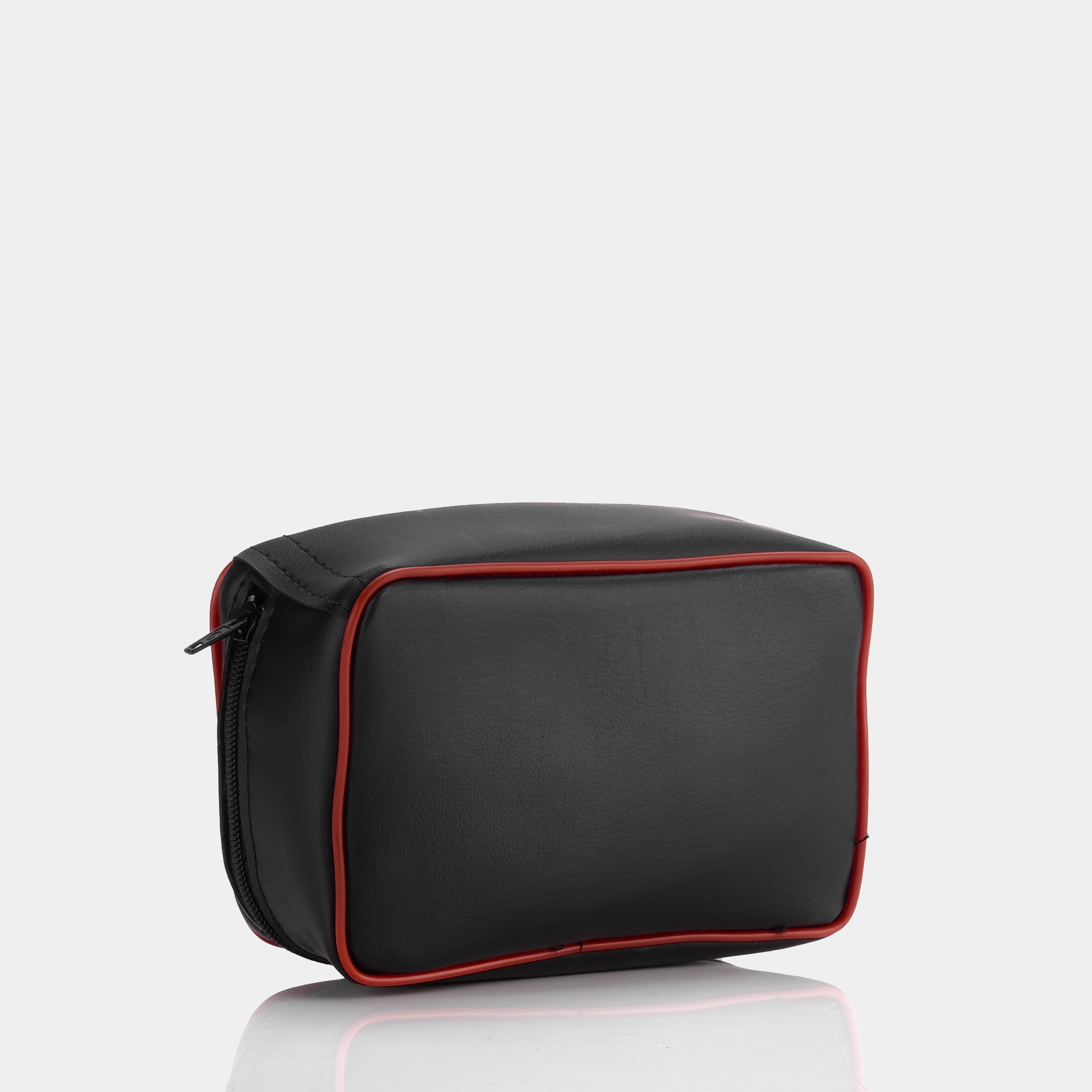 Photoflex Black & Red Faux Leather Point And Shoot Camera Case