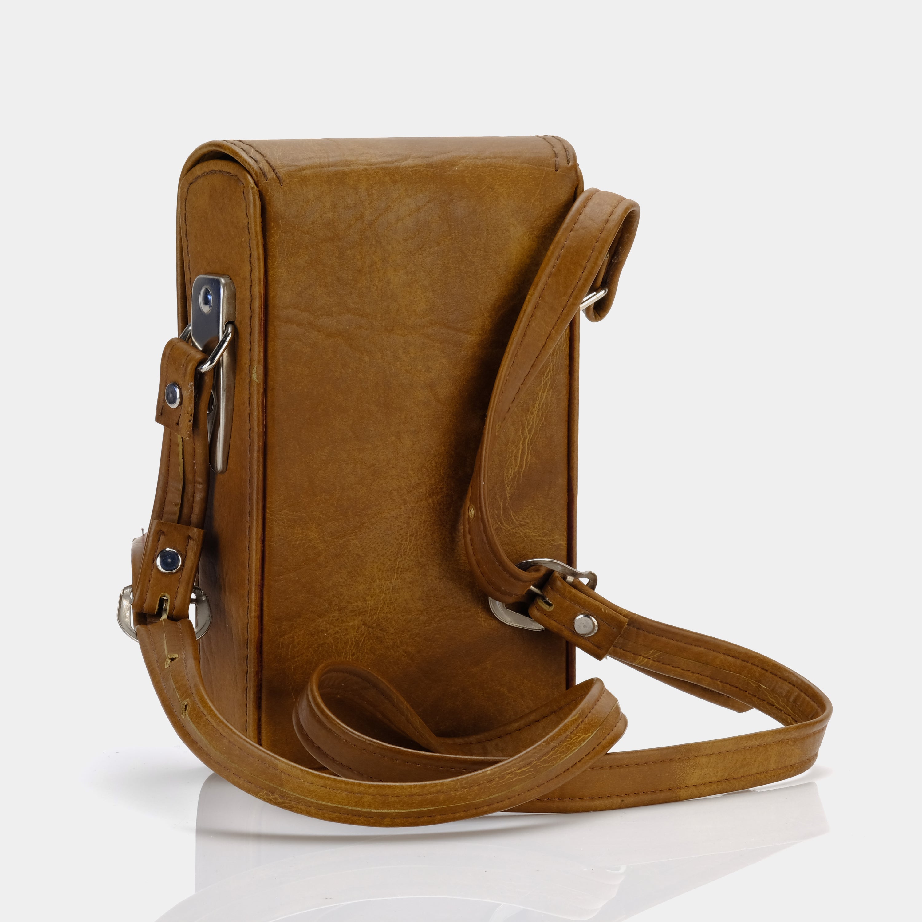 Brown Leather SX-70 Folding Camera Case