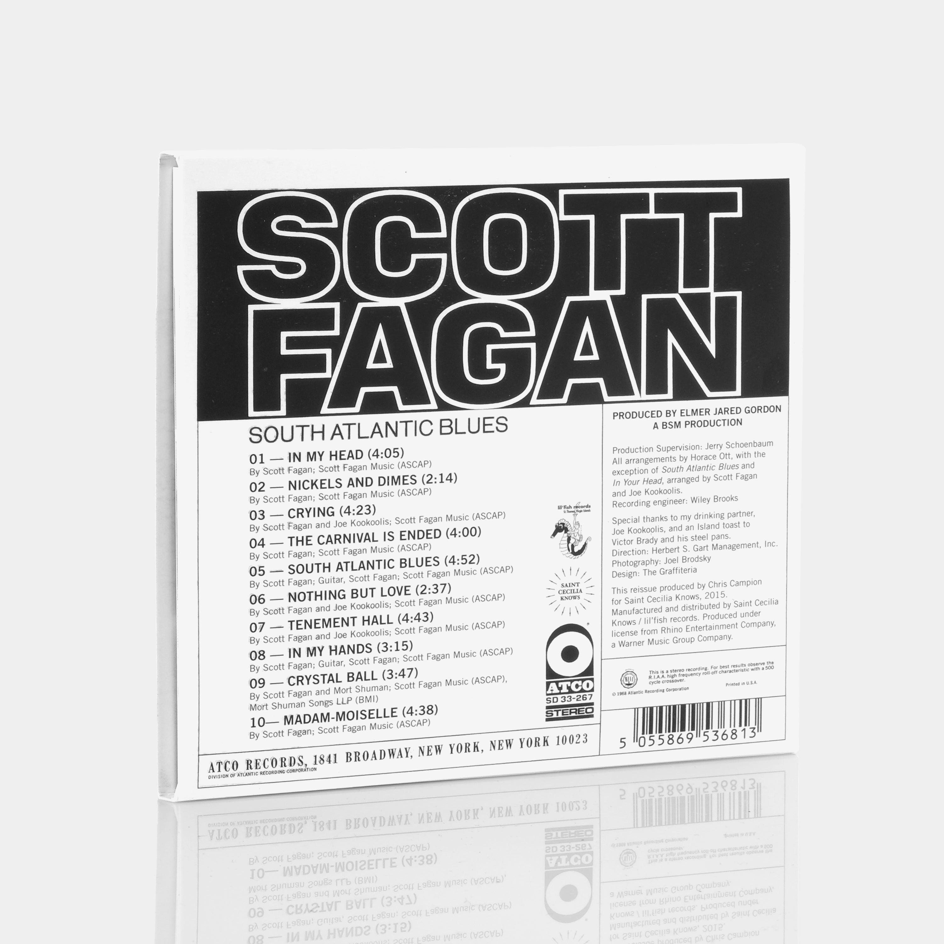 Scott Fagan - South Atlantic Blues CD