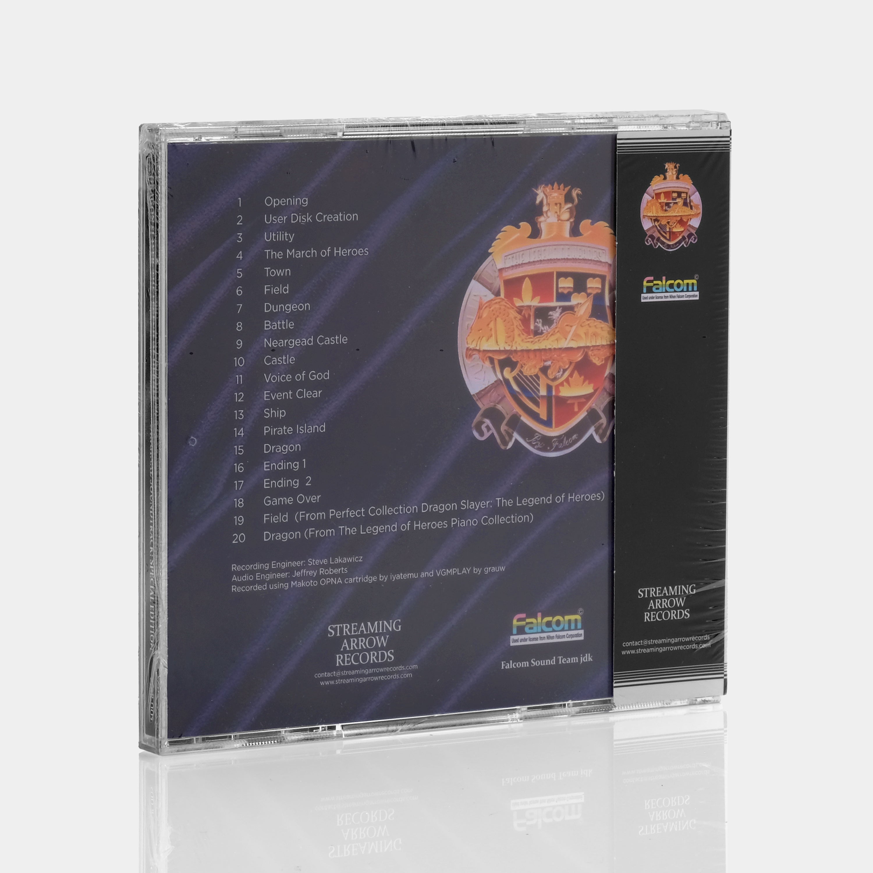 Falcom Sound Team JDK - Dragon Slayer: The Legend Of Heroes Original Soundtrack: Special Edition CD