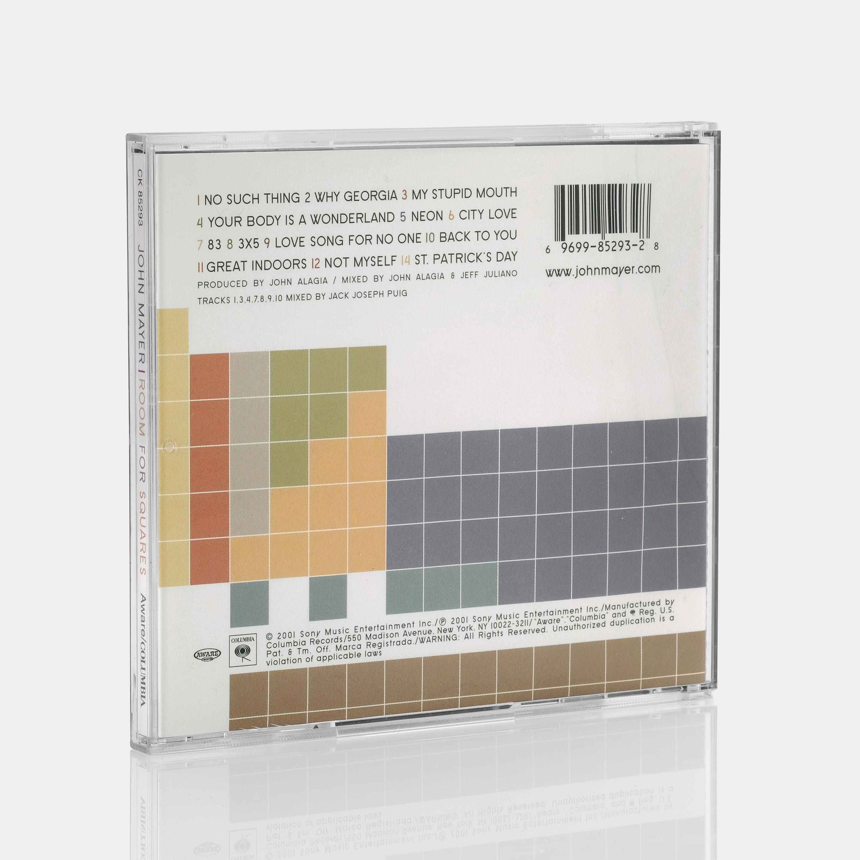 John Mayer - Room For Squares CD