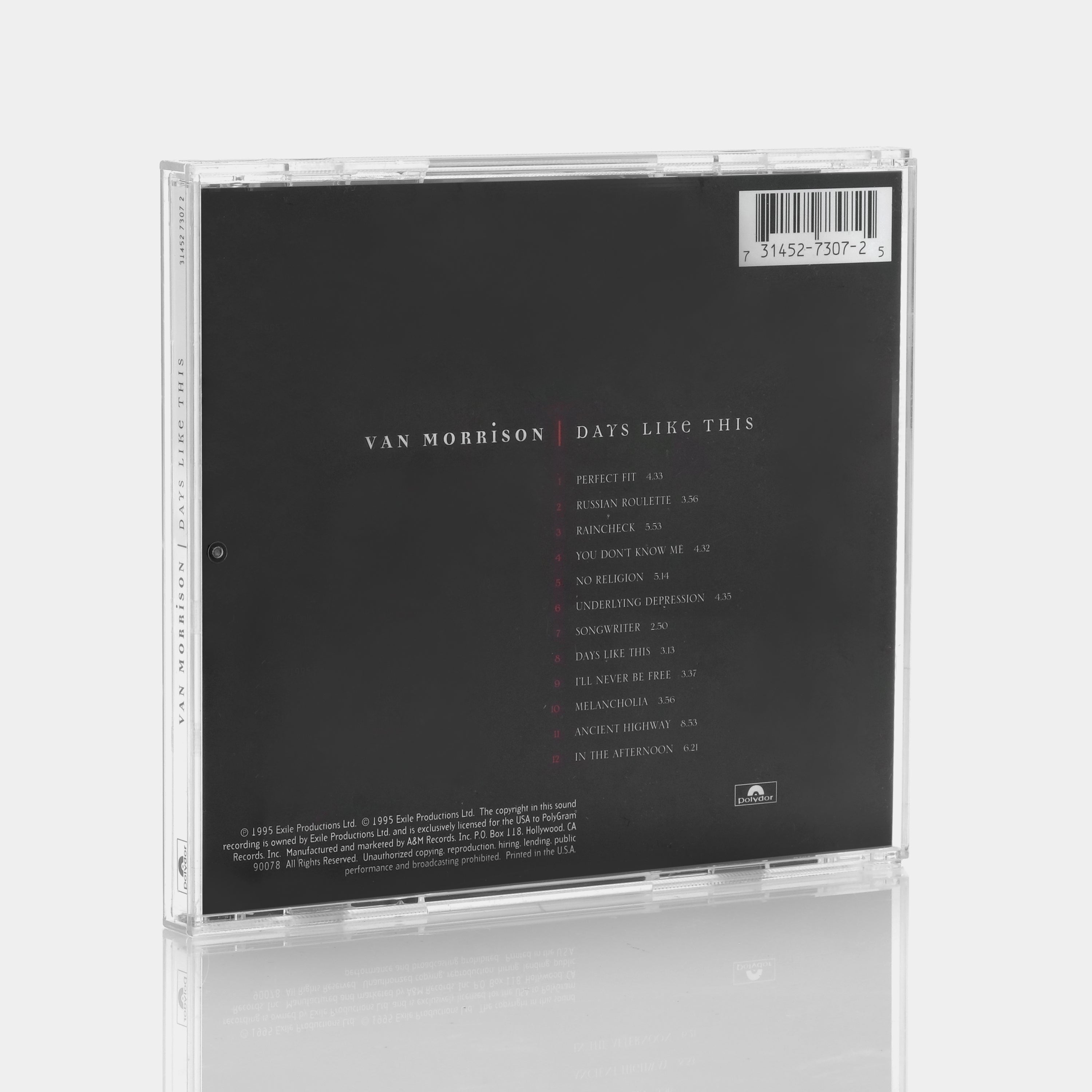 Van Morrison - Days Like This CD