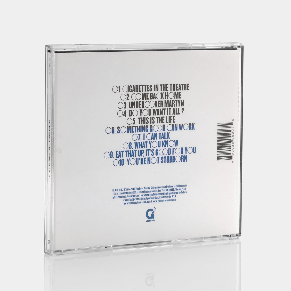 Two Door Cinema Club - Tourist History CD