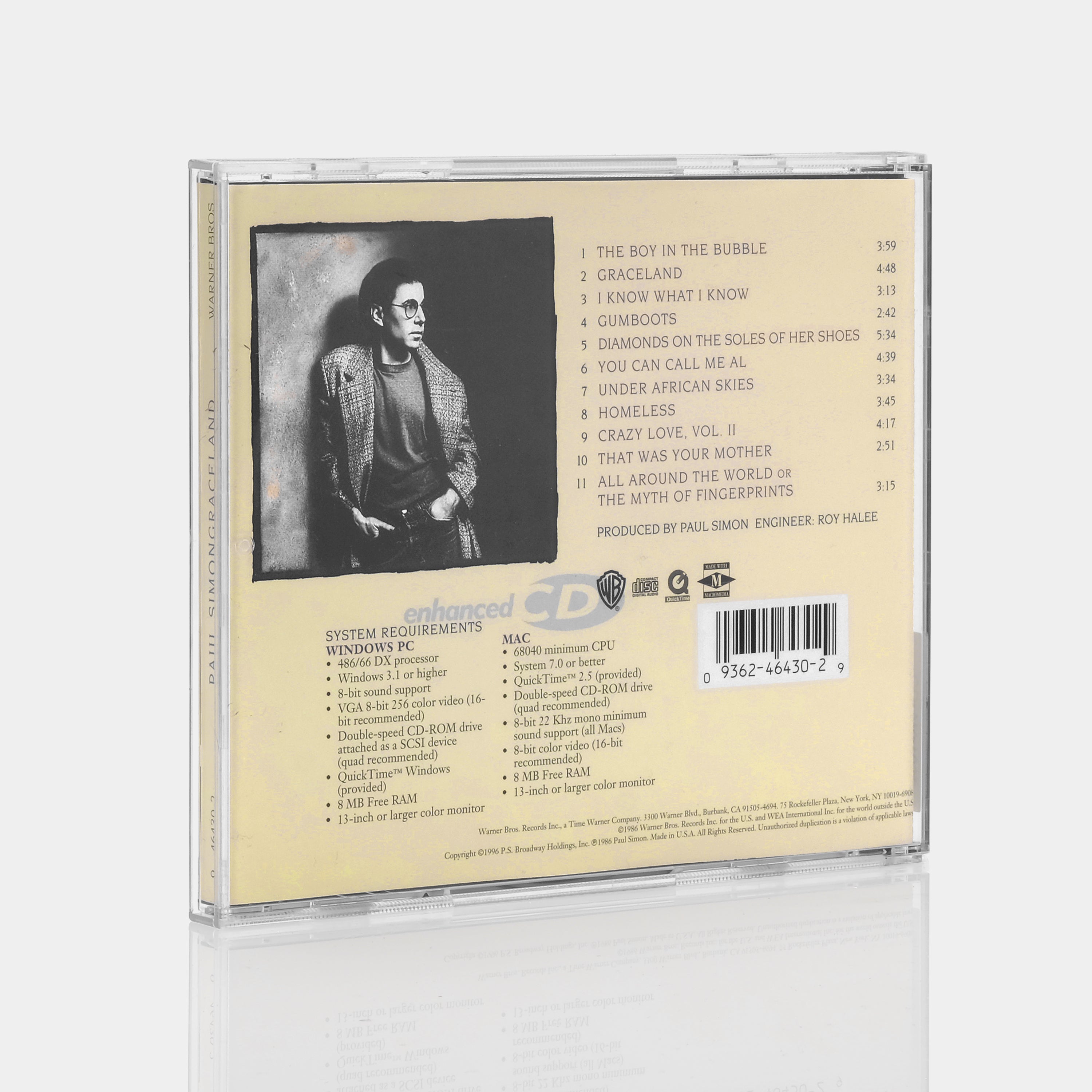Paul Simon - Graceland CD