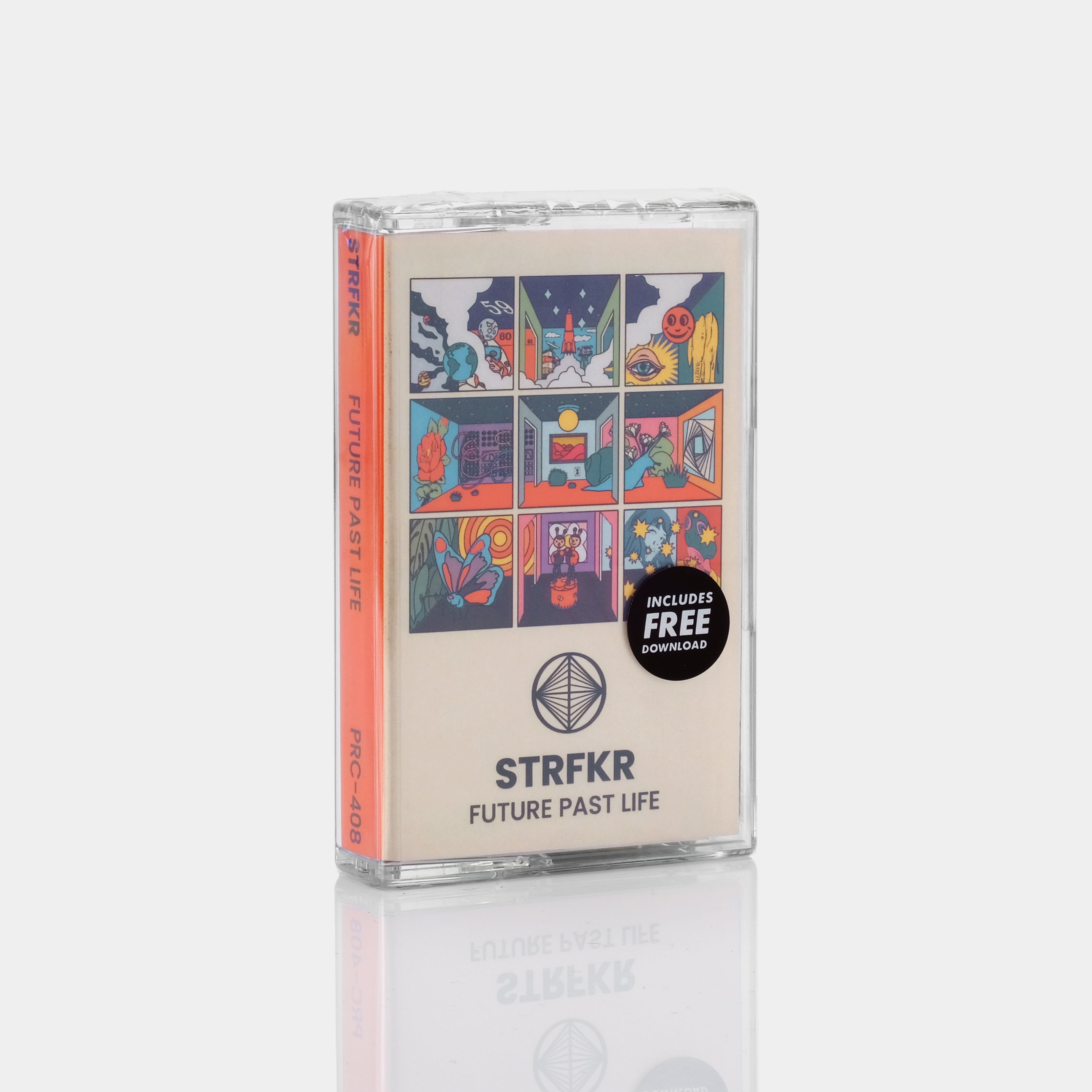 STRFKR - Future Past Life Translucent Yellow Cassette Tape