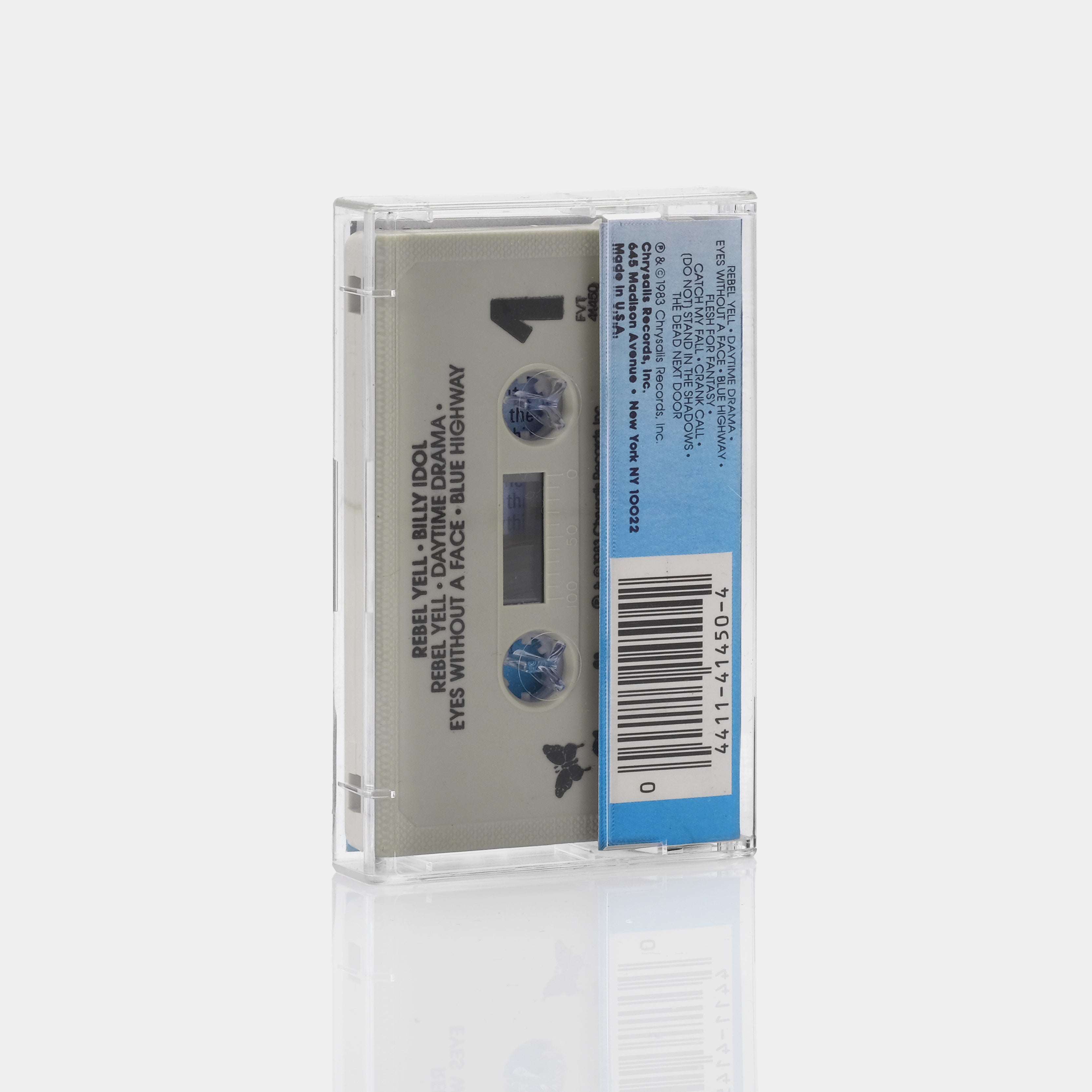 Billy Idol - Rebel Yell Cassette Tape