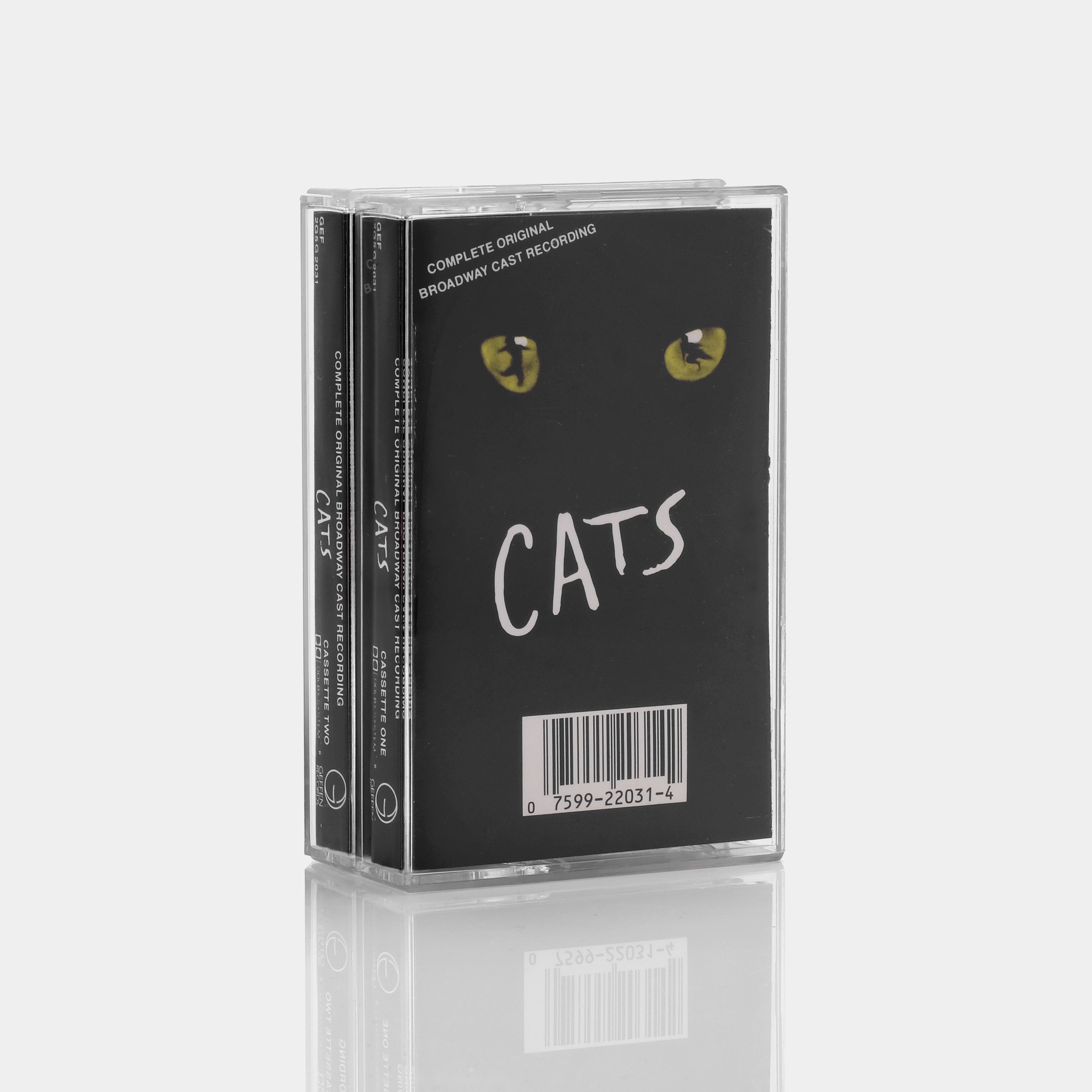 Cats - Complete Original Broadway Cast Recording Cassette Tape Set
