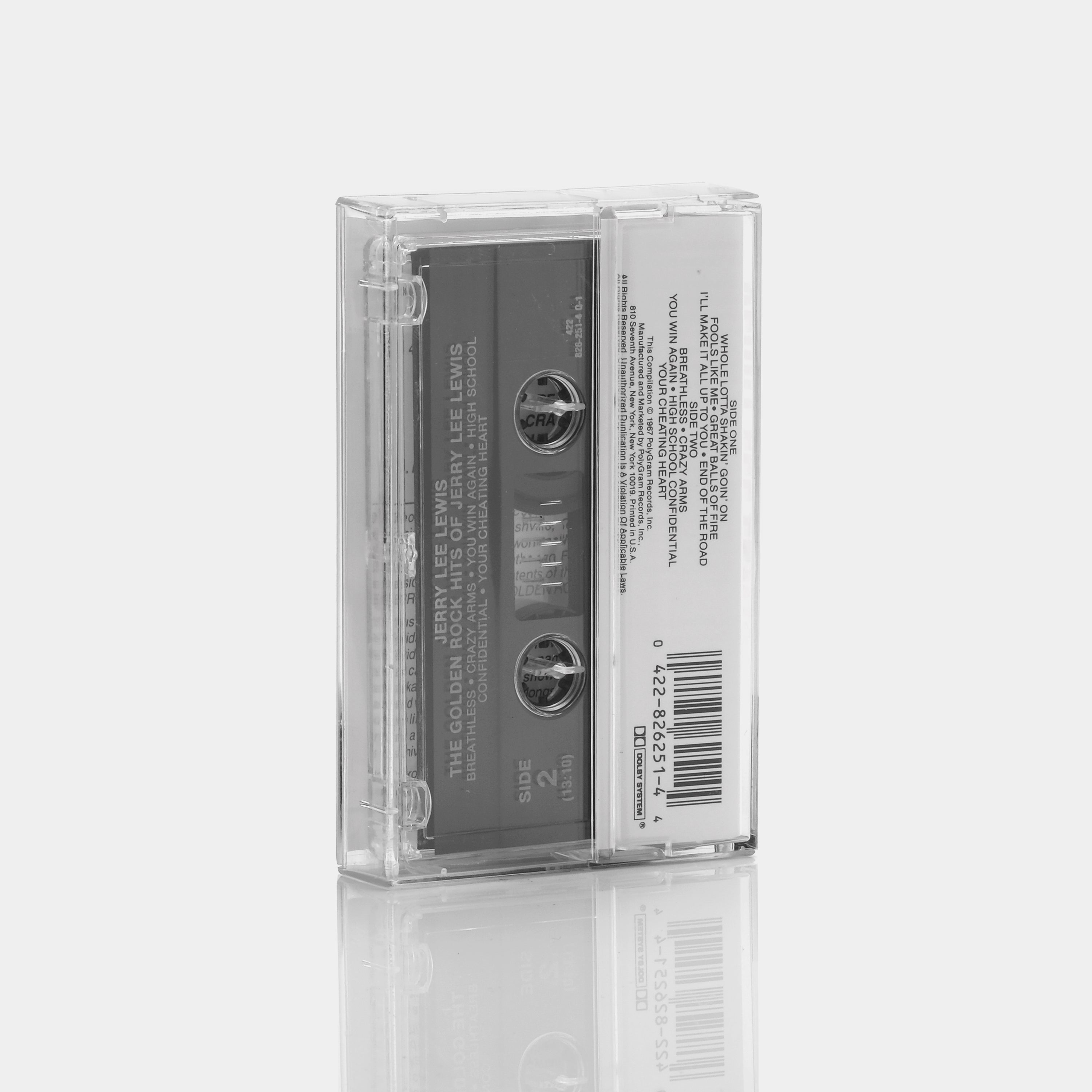 Jerry Lee Lewis - The Golden Rock Hits of Jerry Lee Lewis Cassette Tape
