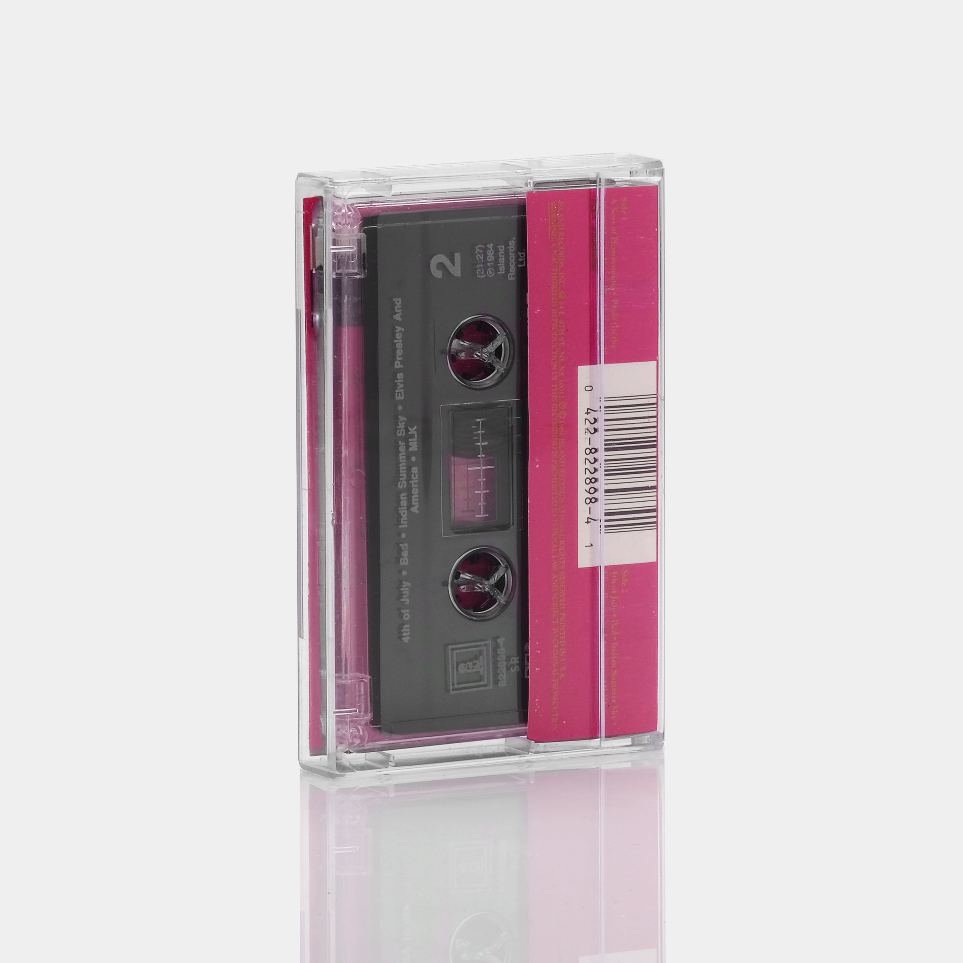 U2 - The Unforgettable Fire Cassette Tape