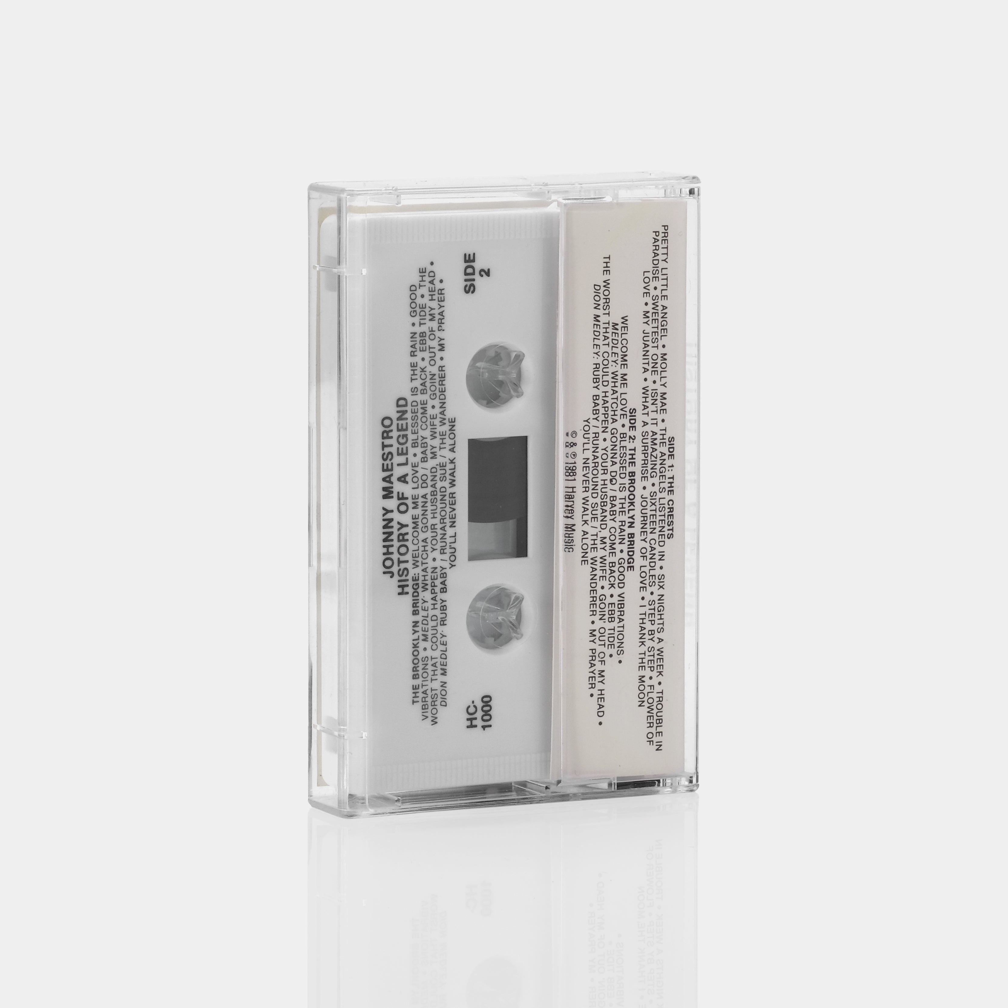 Johnny Maestro - History Of A Legend Cassette Tape