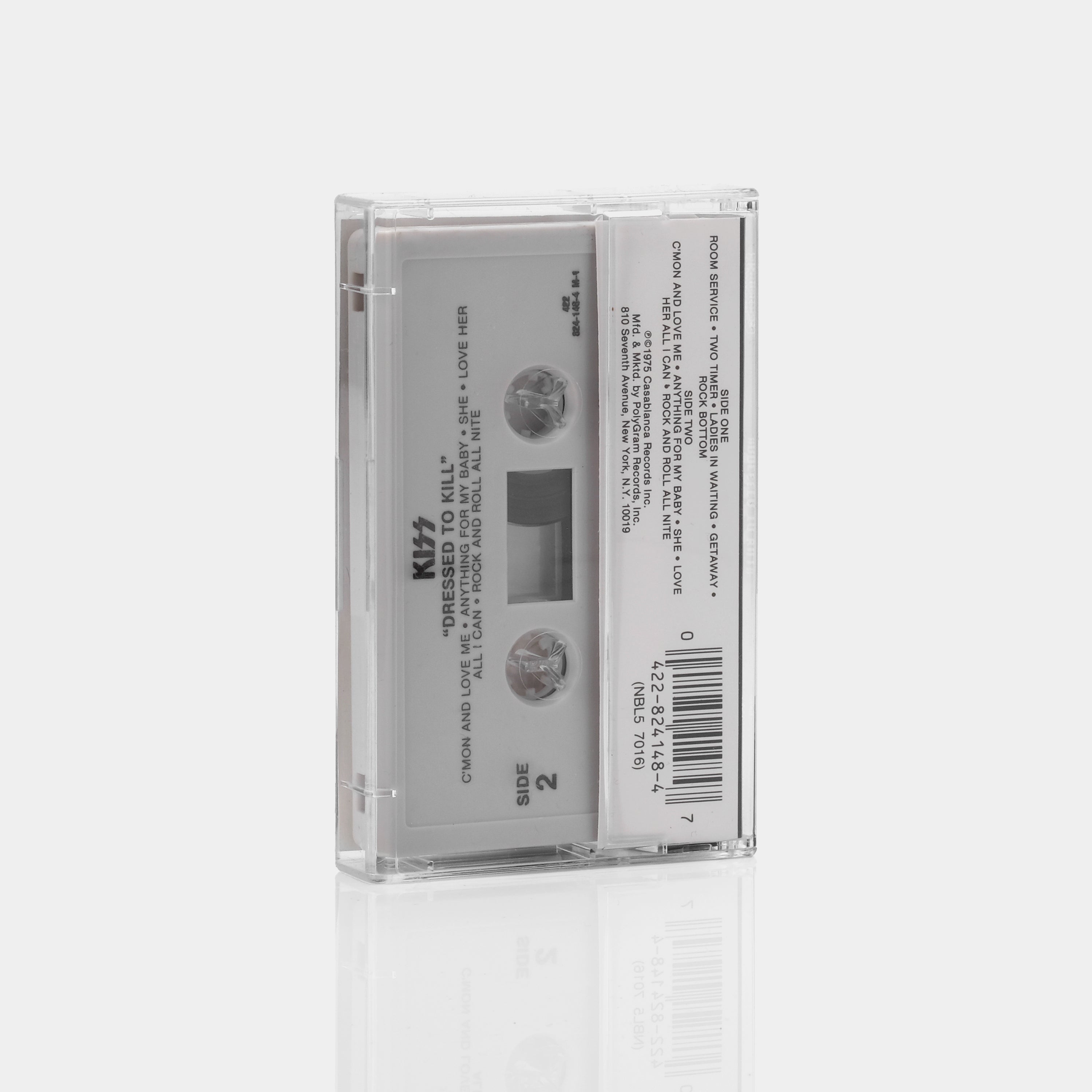 KISS - Dressed To Kill Cassette Tape