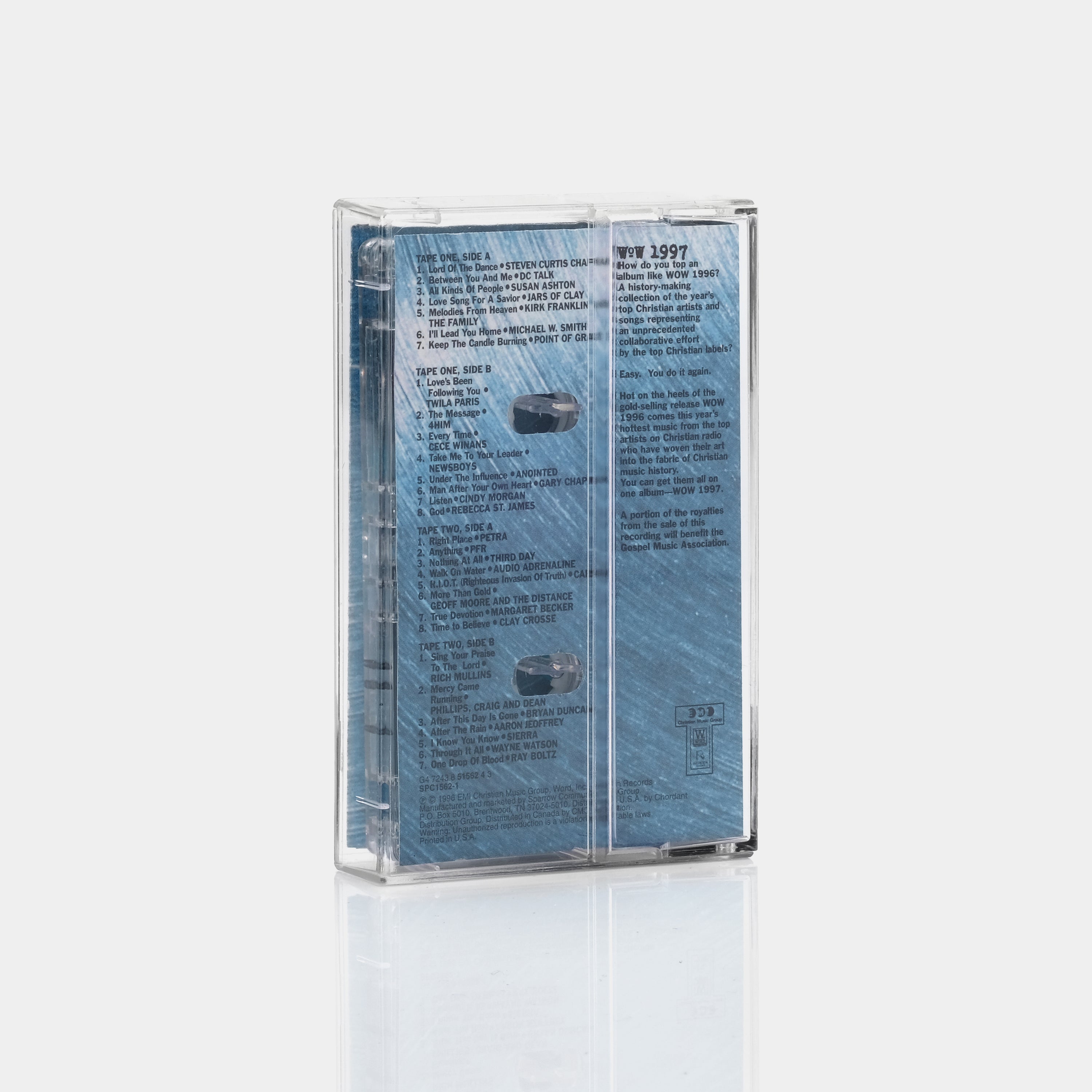 WOW 1997 The Year's 30 Top Christian Artists And Songs Cassette Tape
