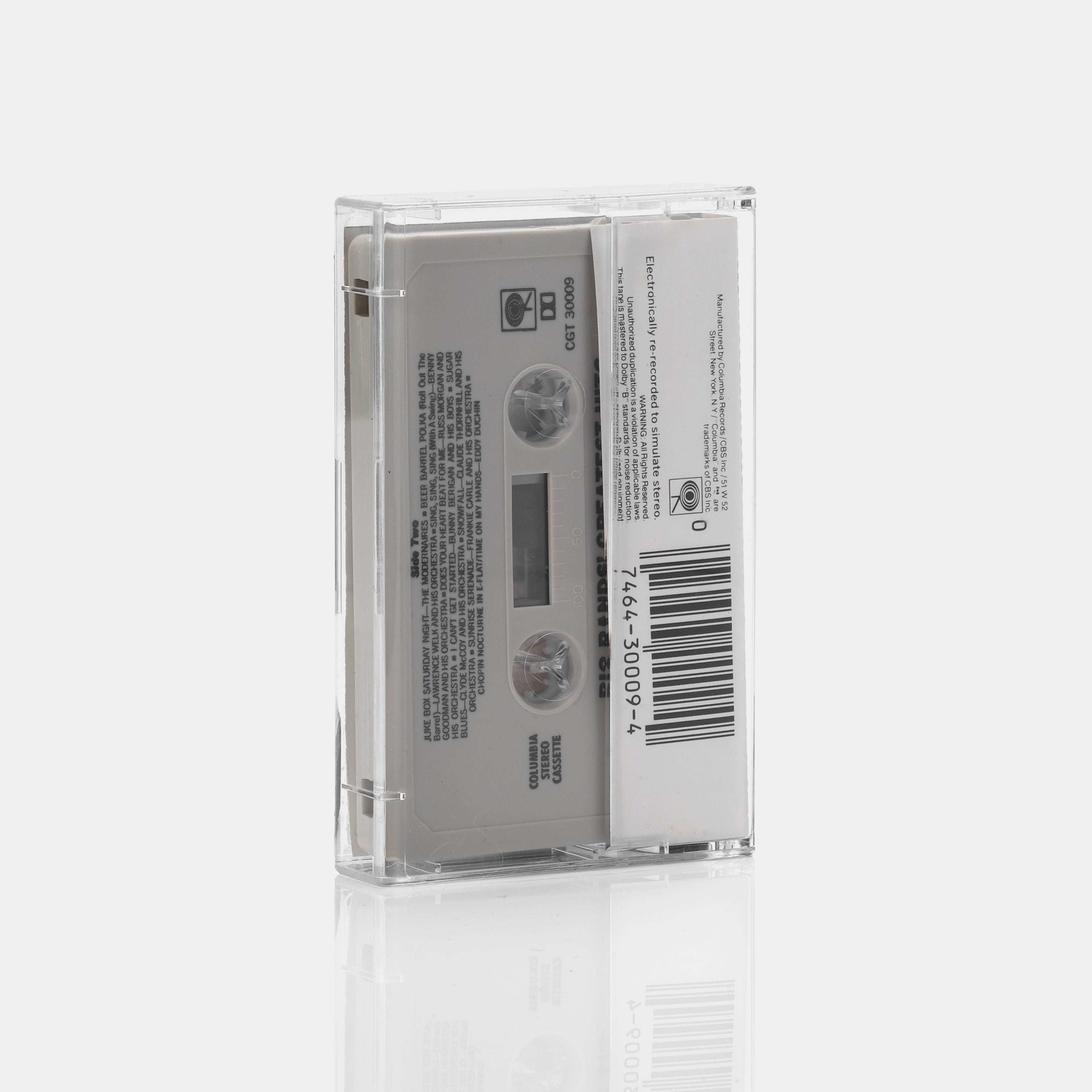 Big Bands' Greatest Hits Volume I Cassette Tape