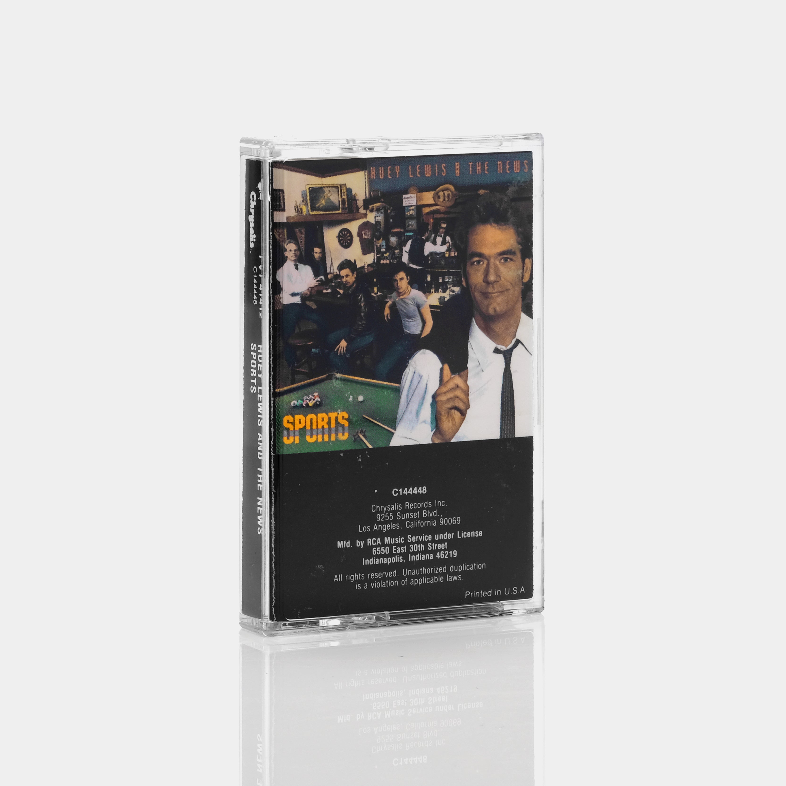 Huey Lewis And The News - Sports Cassette Tape