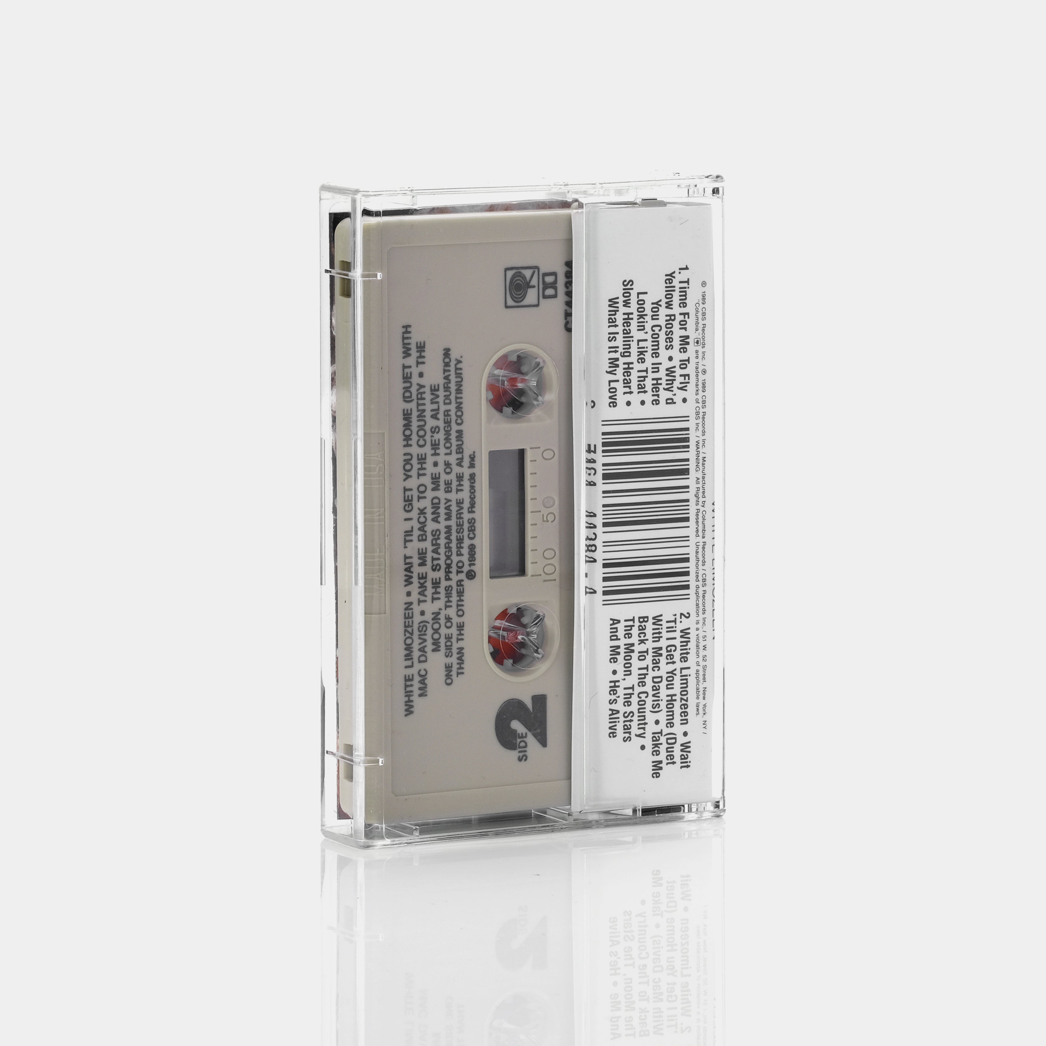 Dolly Parton - White Limozeen Cassette Tape