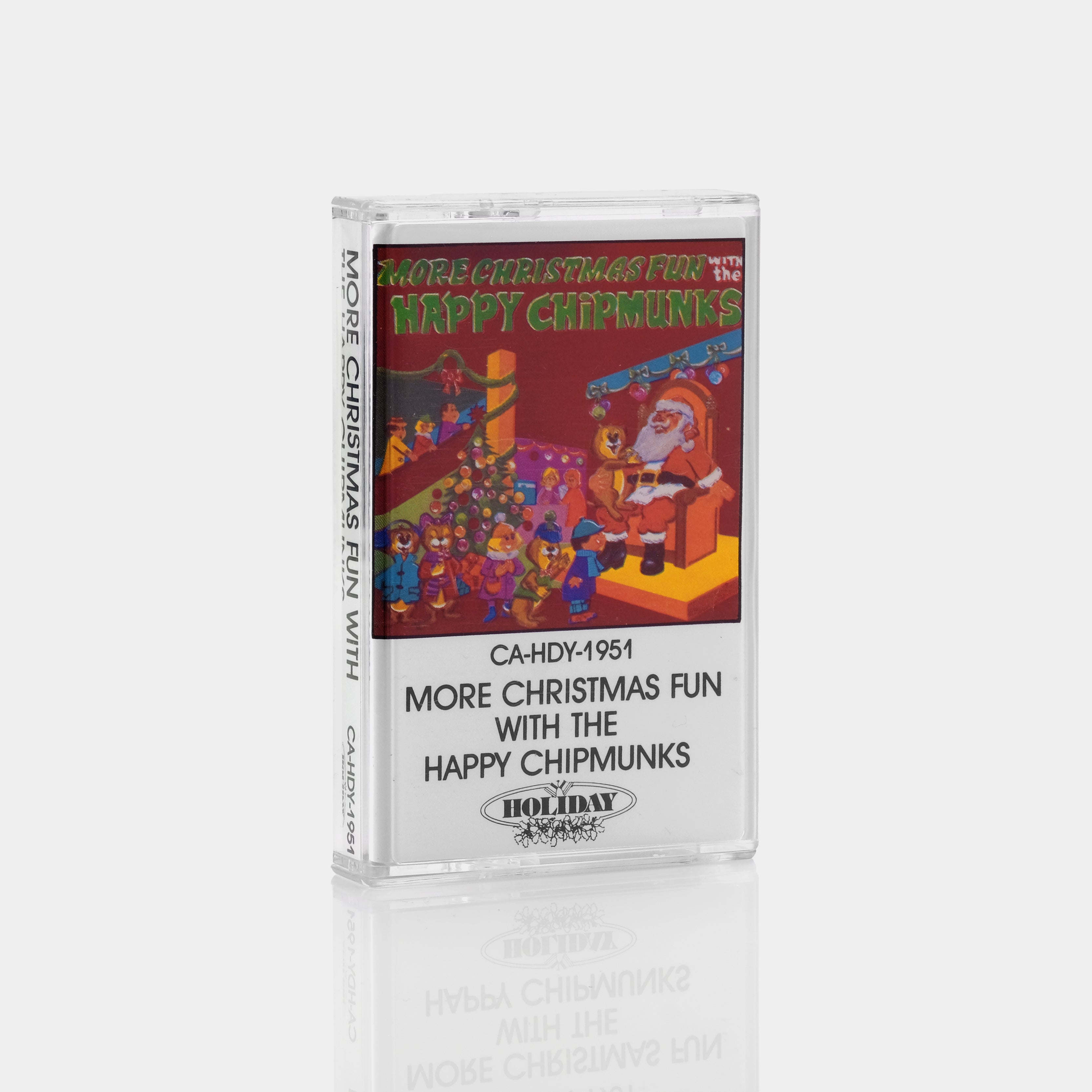 More Christmas Fun With The Happy Chipmunks Cassette Tape