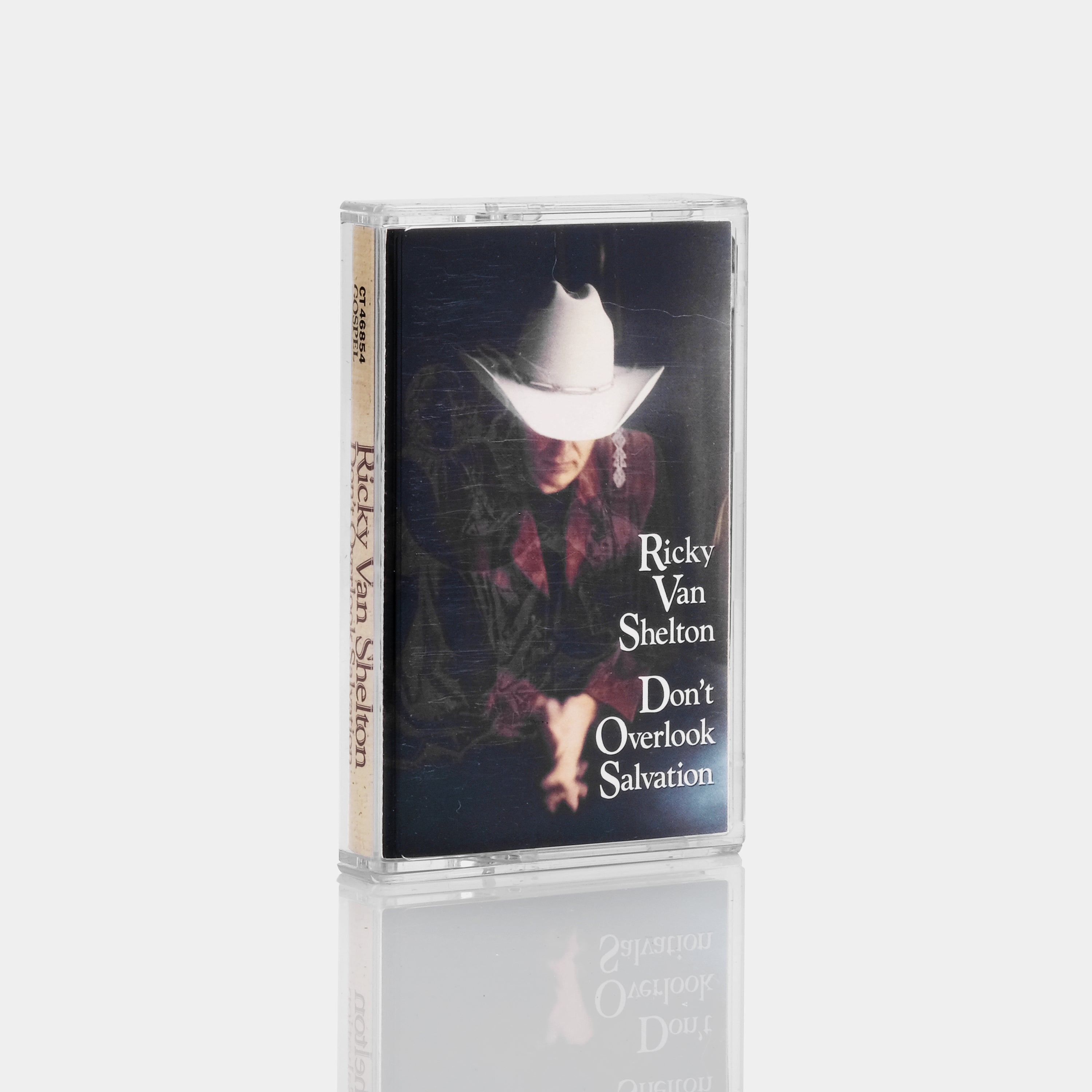Ricky Van Shelton - Don't Overlook Salvation Cassette Tape