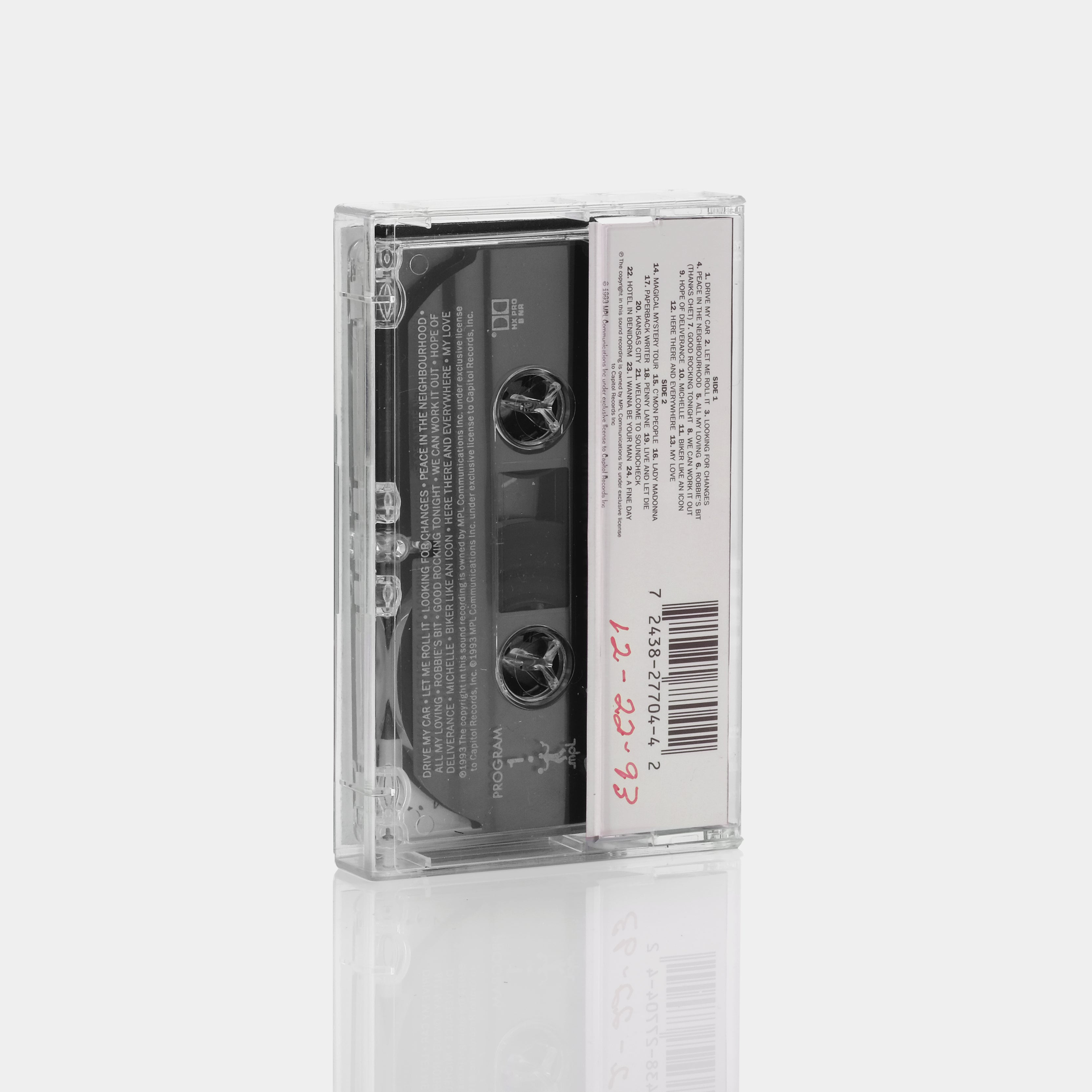 Paul McCartney - Paul Is Live Cassette Tape