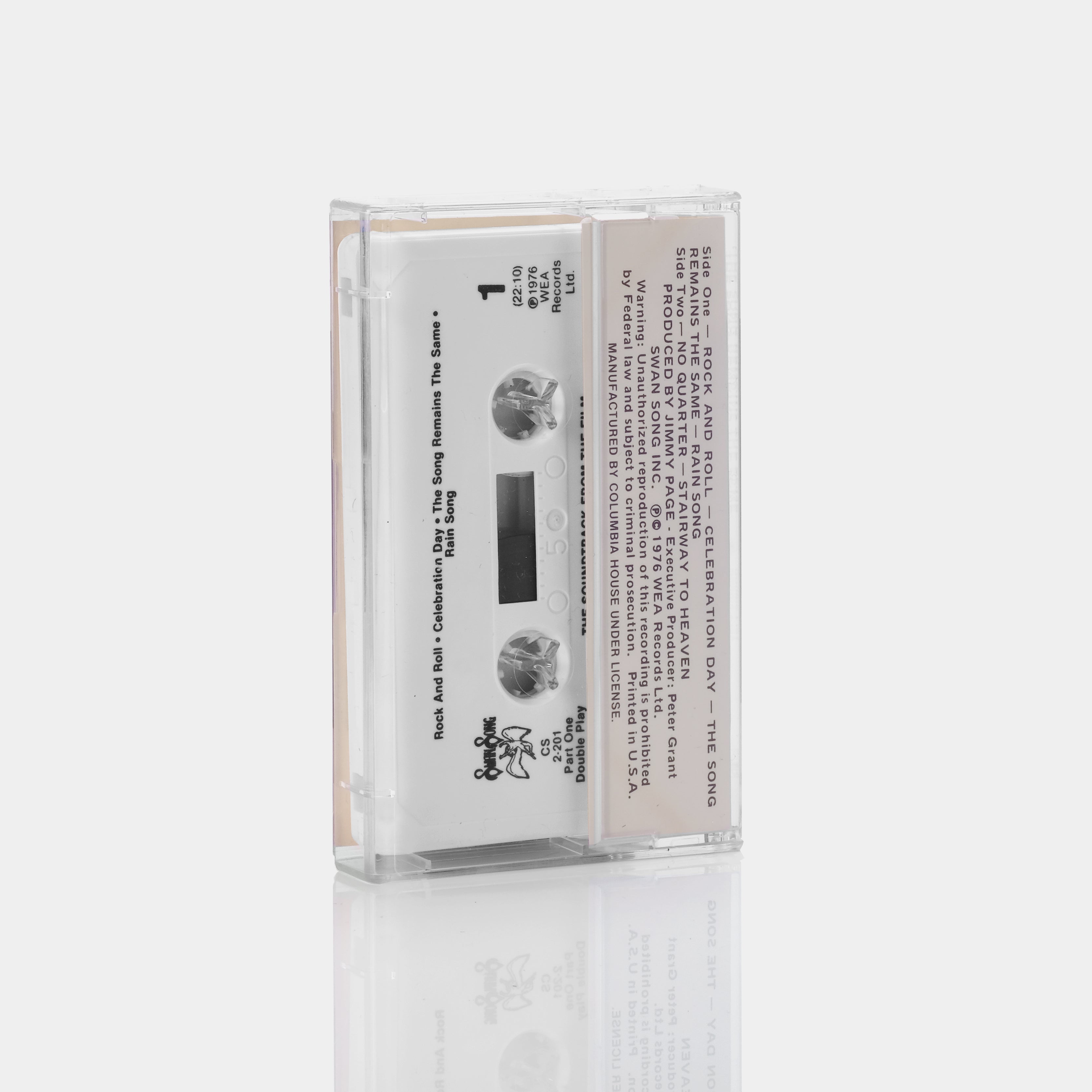 Led Zeppelin - The Soundtrack From The Film Led Zeppelin The Song Remains The Same (Part 1) Cassette Tape