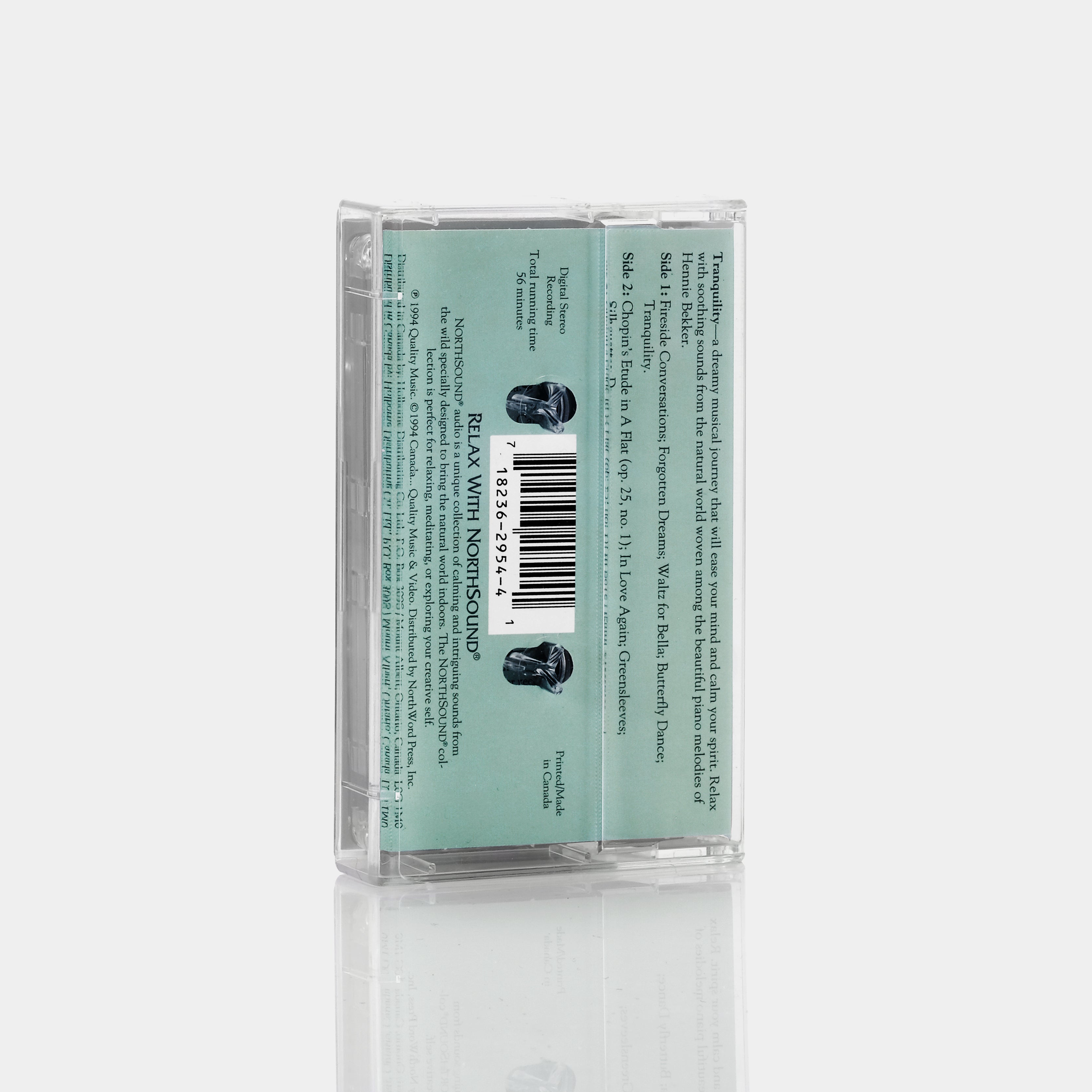 Hennie Bekker - Tranquility Cassette Tape