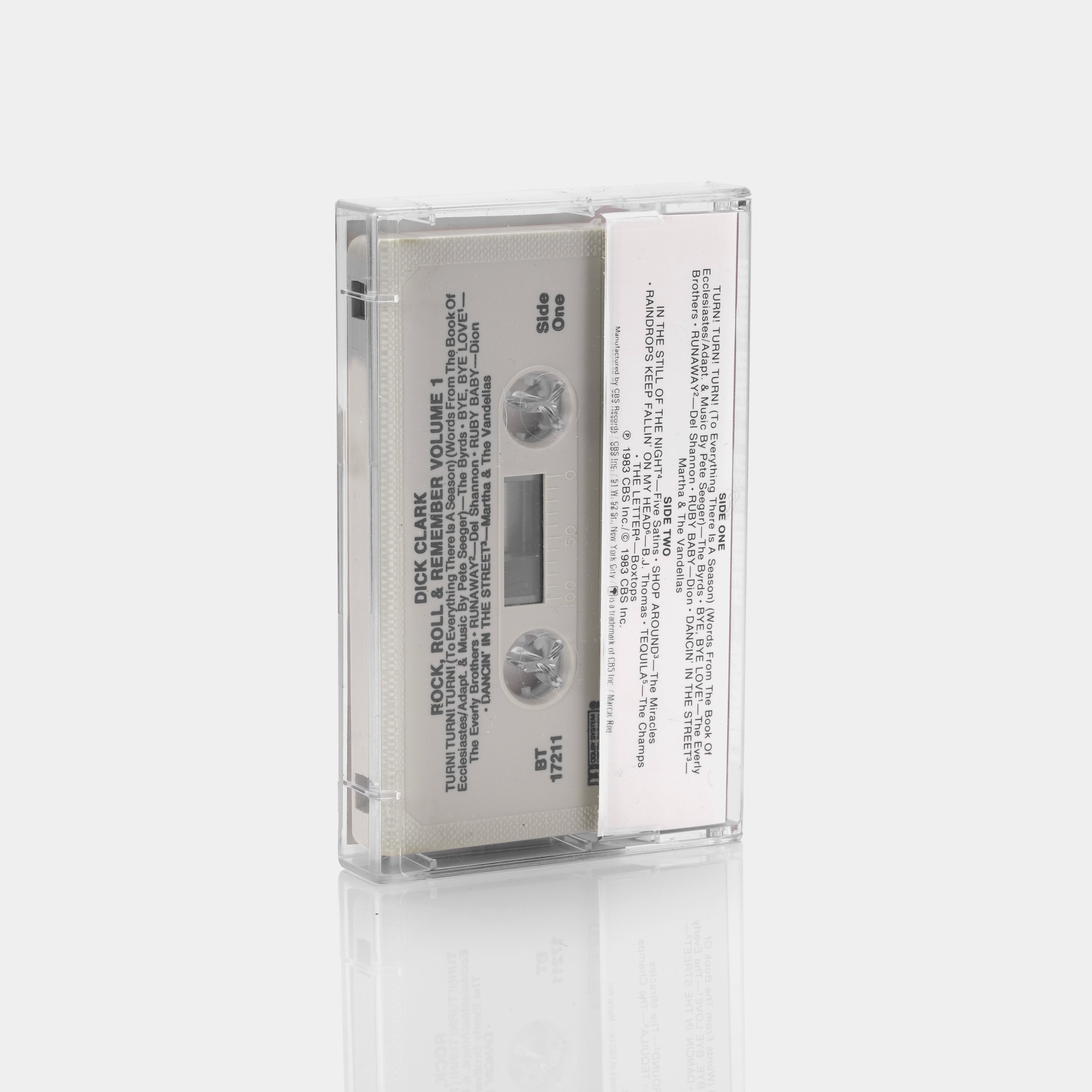 Dick Clark Rock, Roll & Remember Vol.1 Cassette Tape