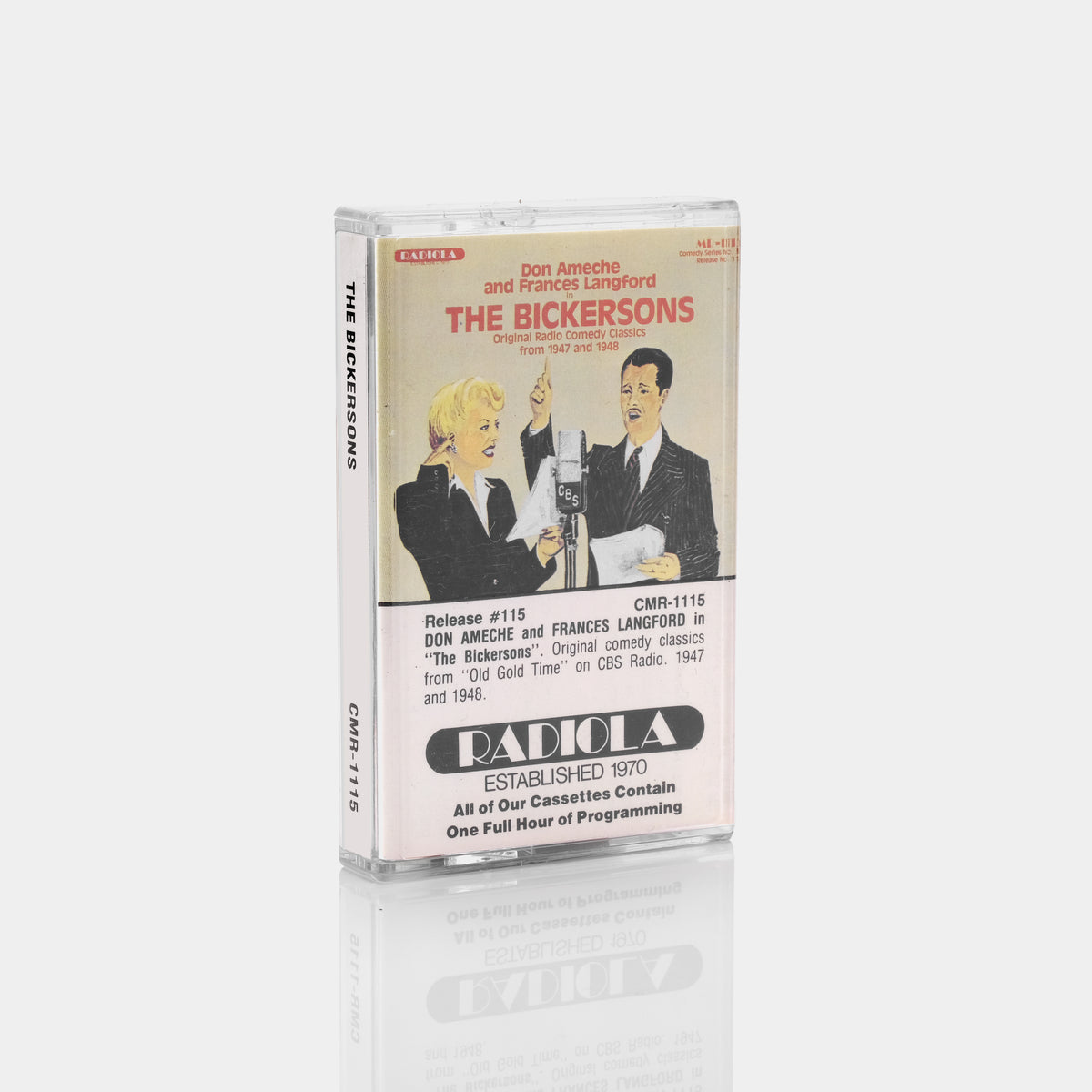 Don Ameche and Frances Langford The Bickersons Cassette Tape