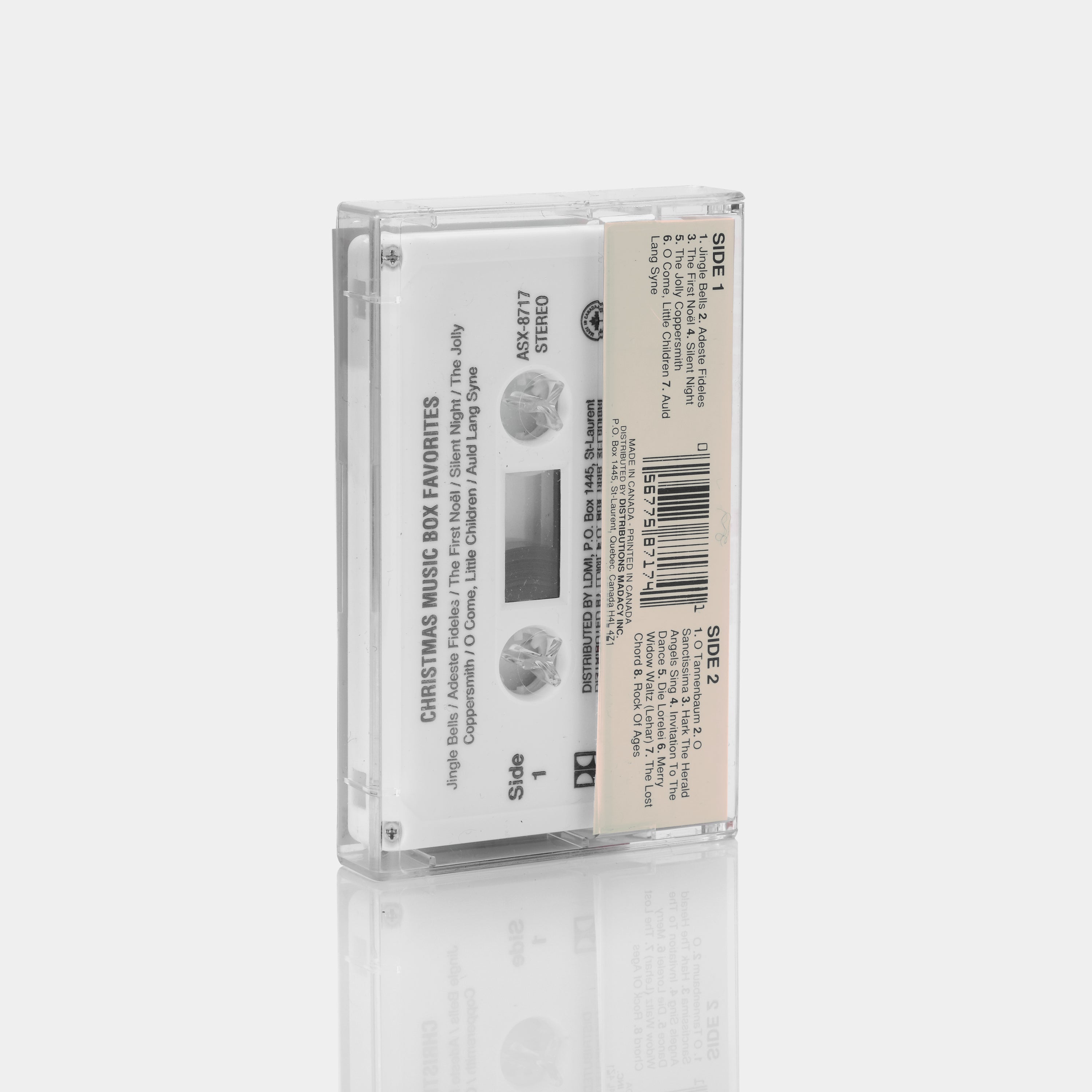 Christmas Music Box Favorites Cassette Tape