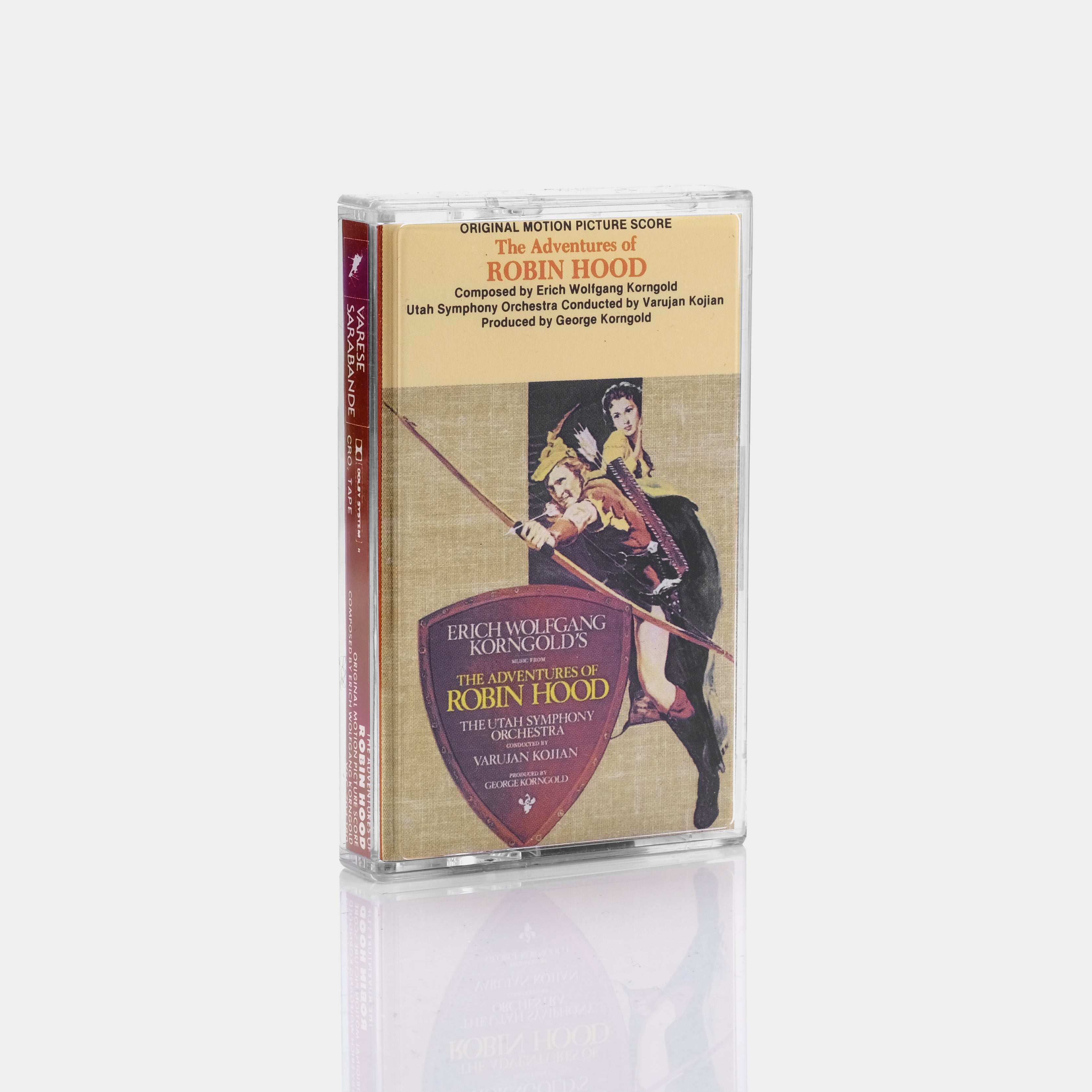 Erich Wolfgang Korngold - The Adventures Of Robin Hood (Original Motion Picture Score) Cassette Tape