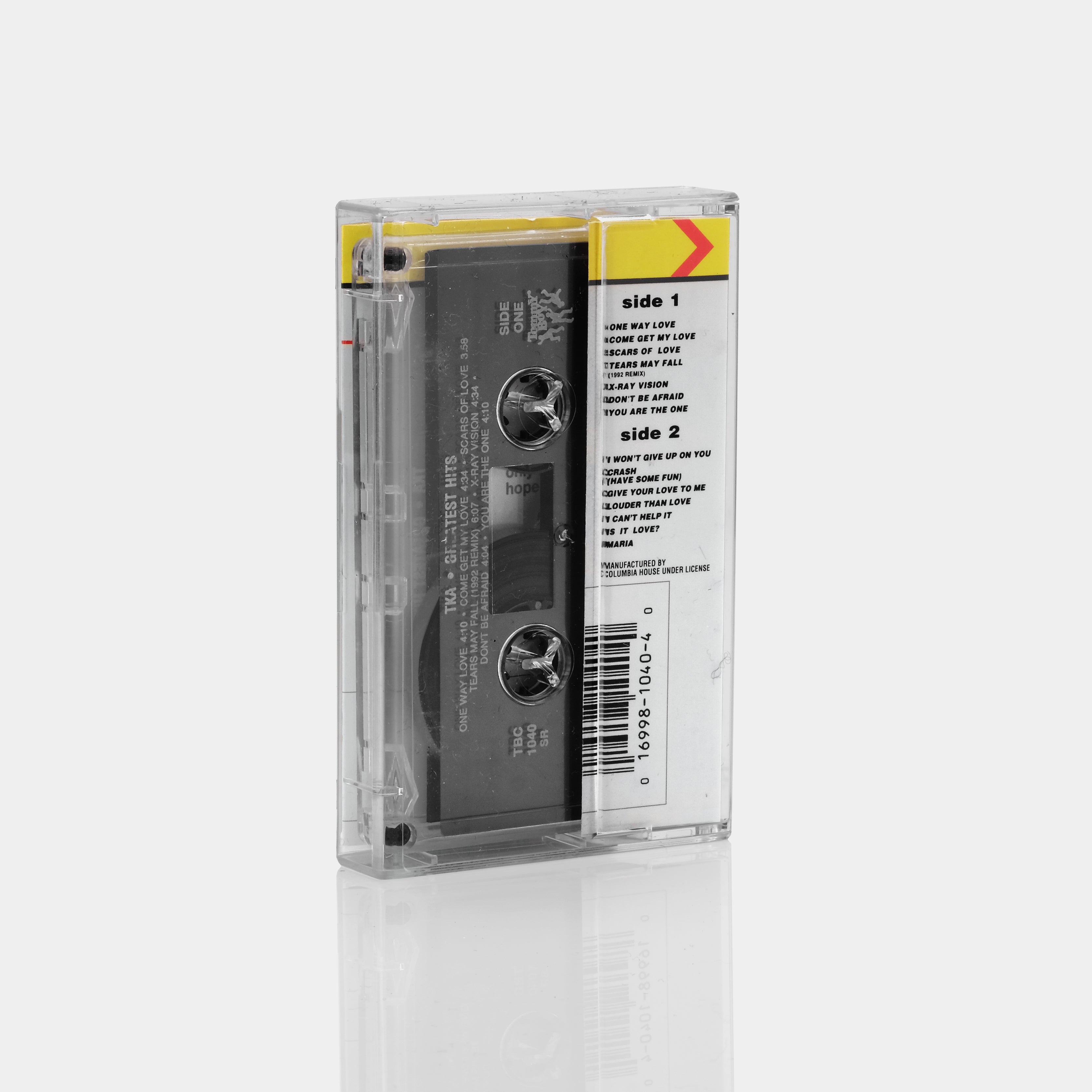 TKA - Greatest Hits Cassette Tape