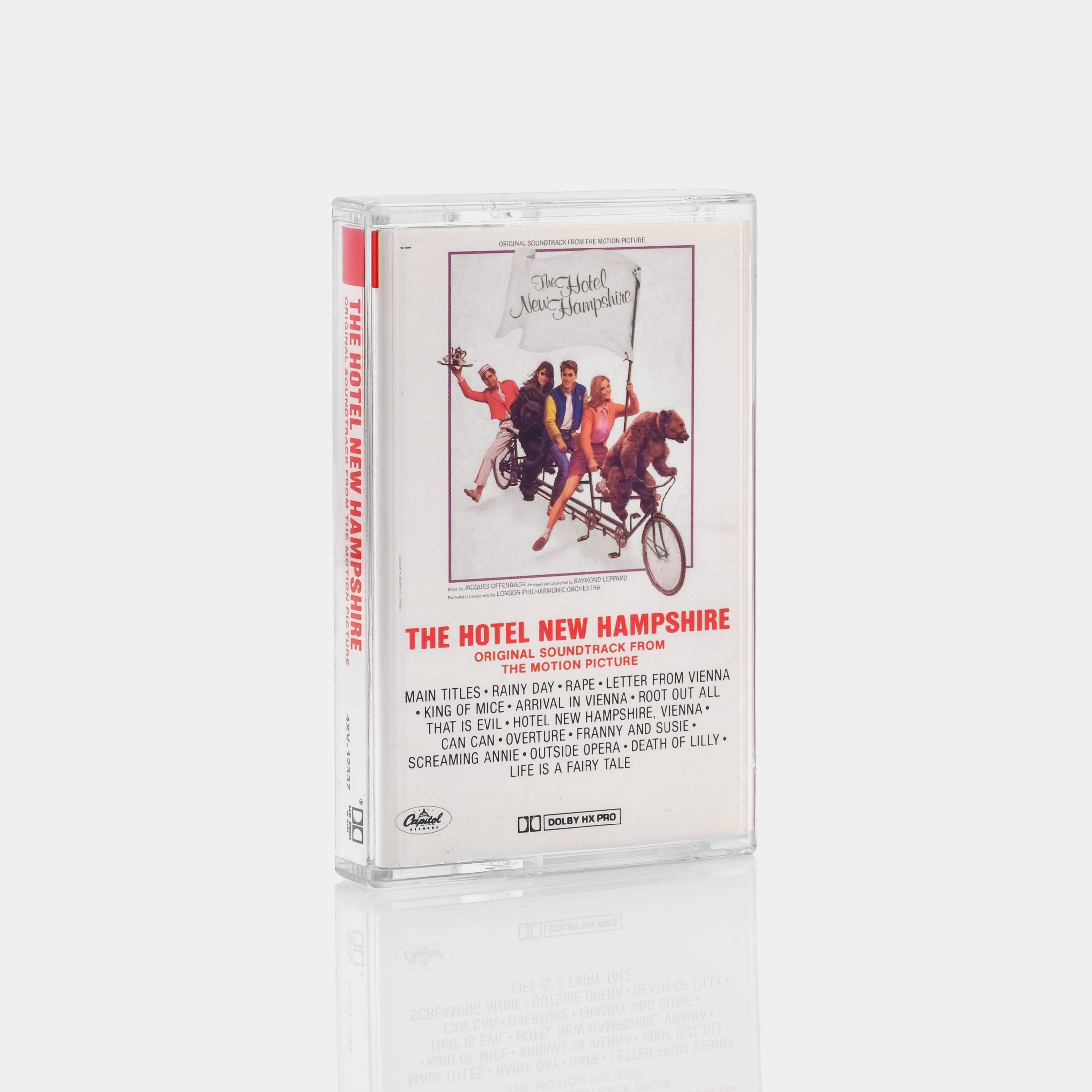 Jacques Offenbach - The Hotel New Hampshire (Original Soundtrack From The Motion Picture) Cassette Tape