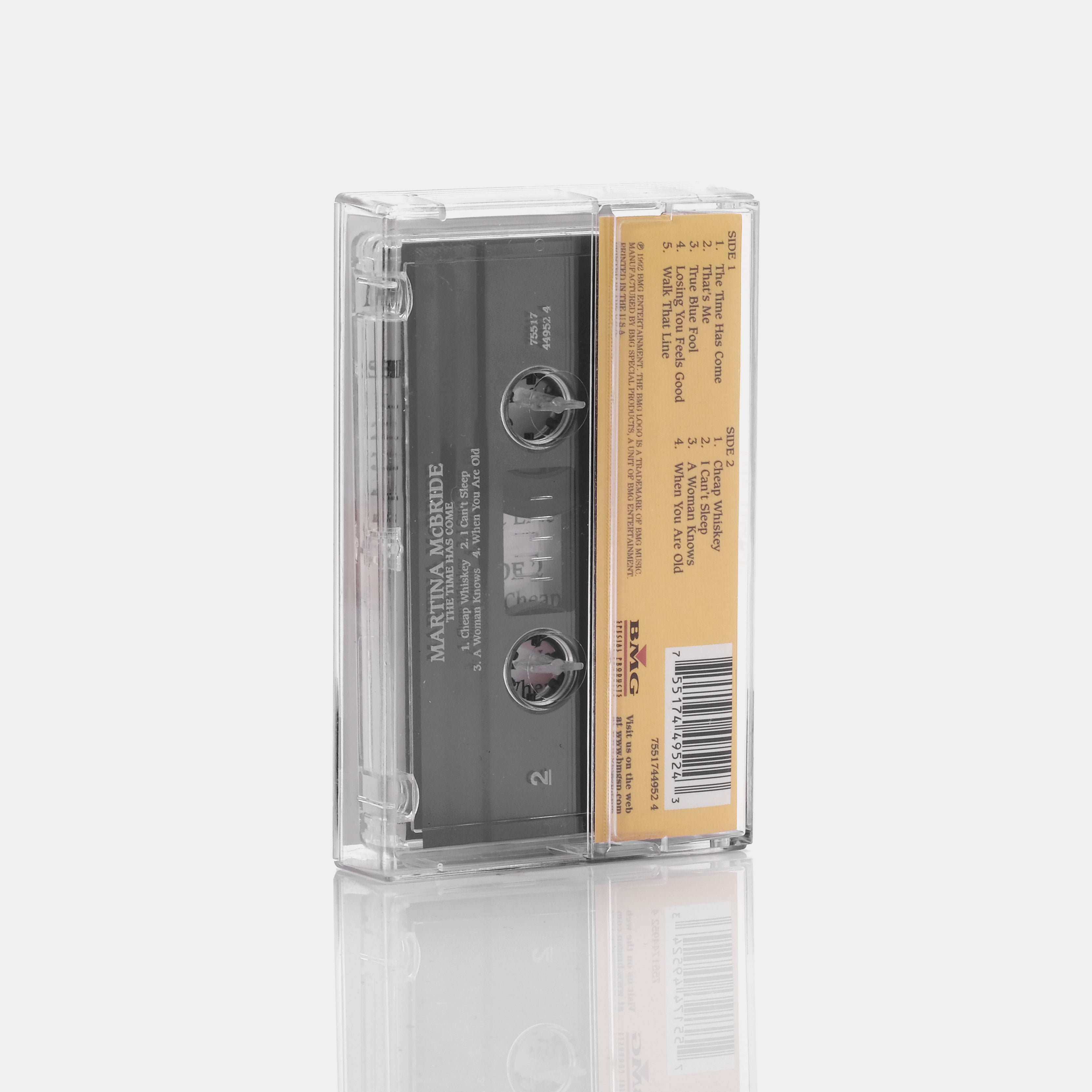 Martina McBride - The Time Has Come Cassette Tape