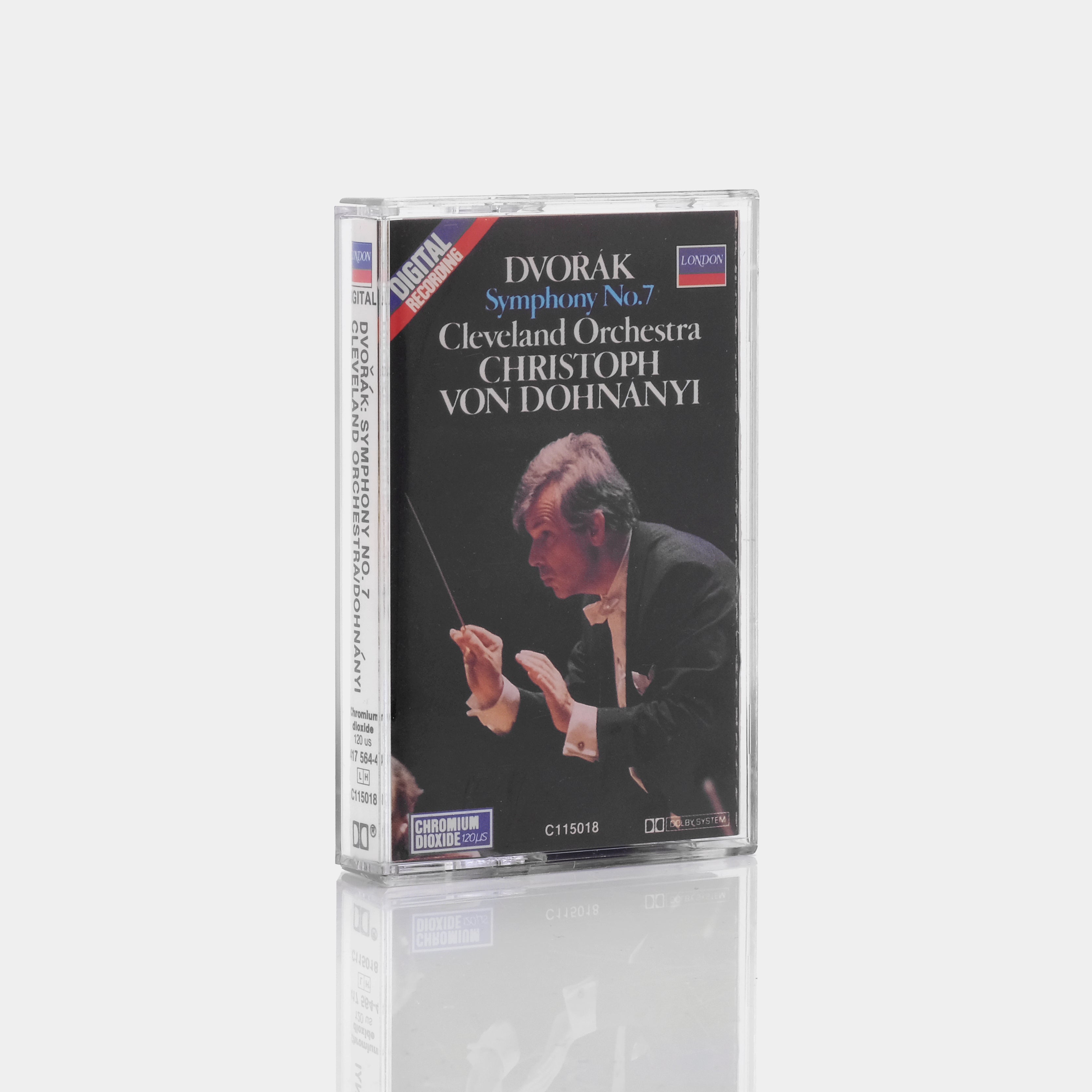 Dvořák: Cleveland Orchestra, Christoph von Dohnányi - Symphony No.7 Cassette Tape