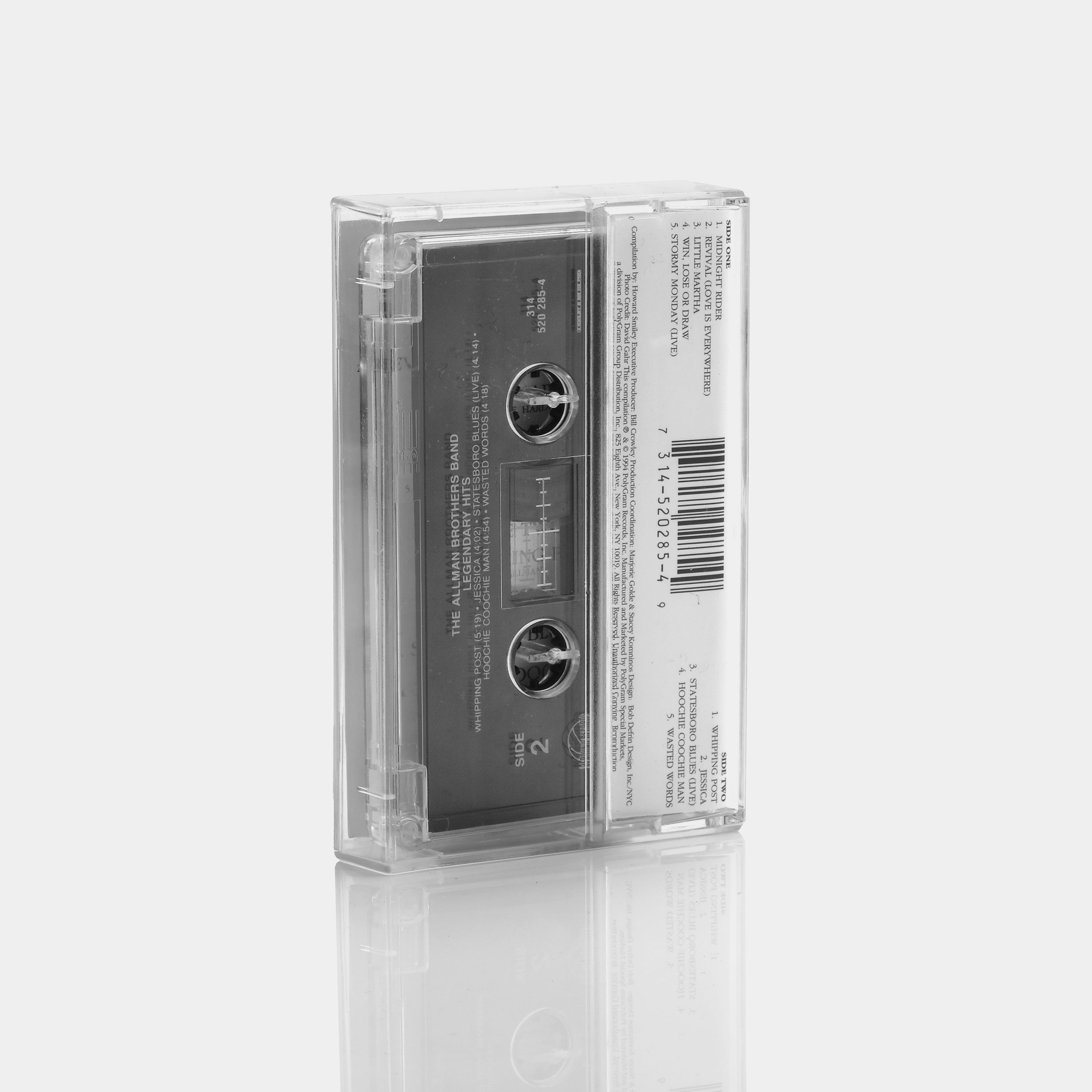 The Allman Brothers Band - Legendary Hits Cassette Tape