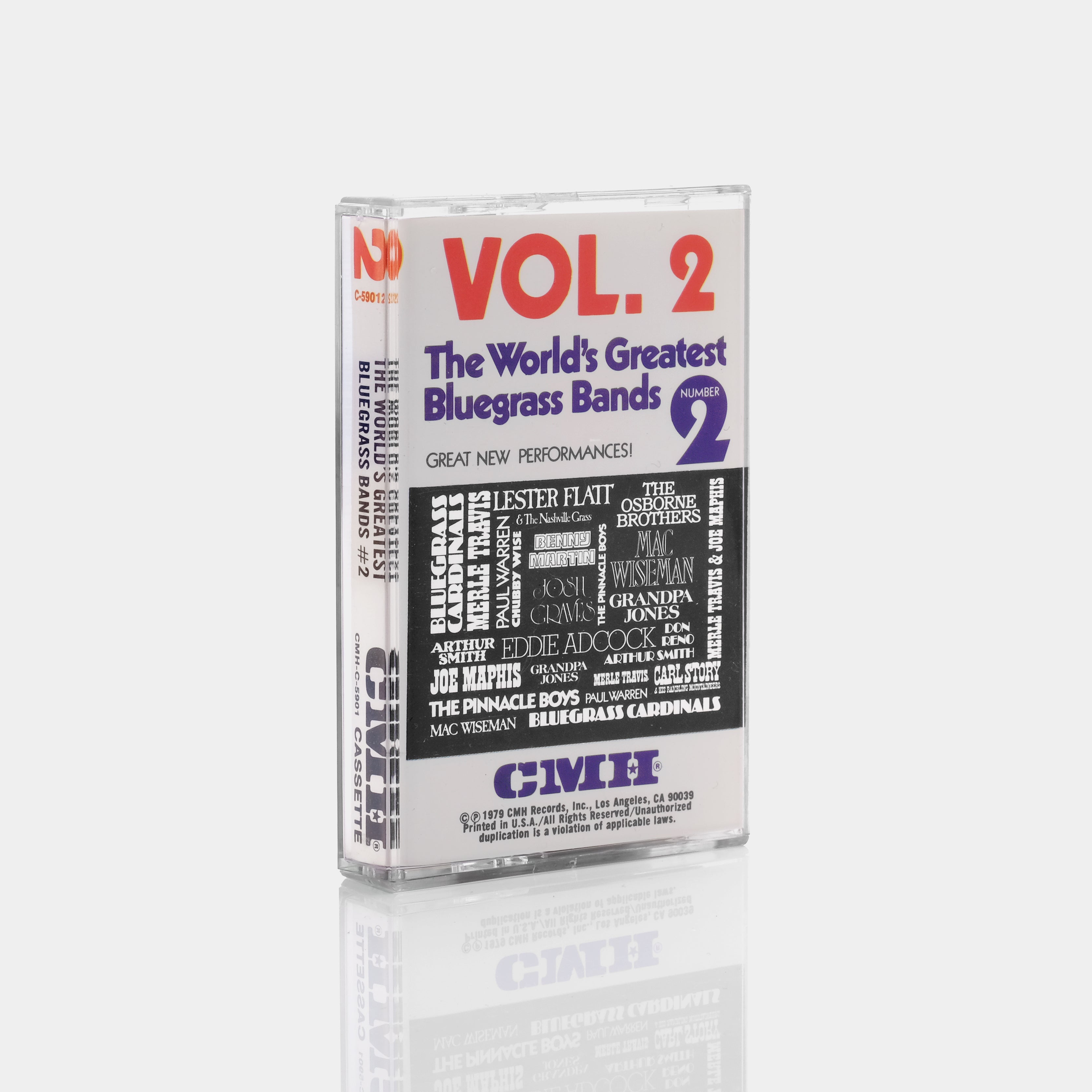 The World's Greatest Bluegrass Bands 2 Vol. 2 Cassette Tape