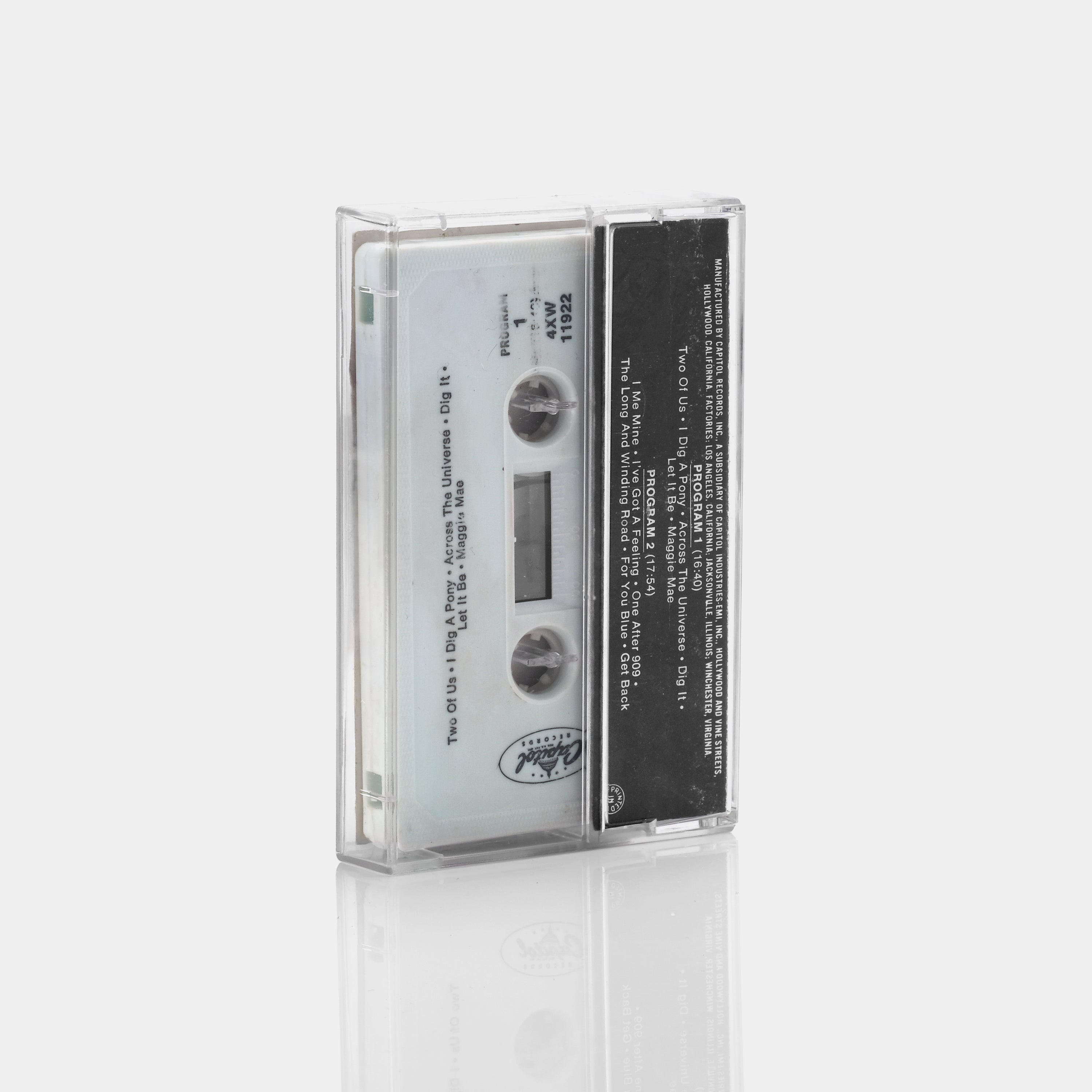 The Beatles - Let It Be Cassette Tape