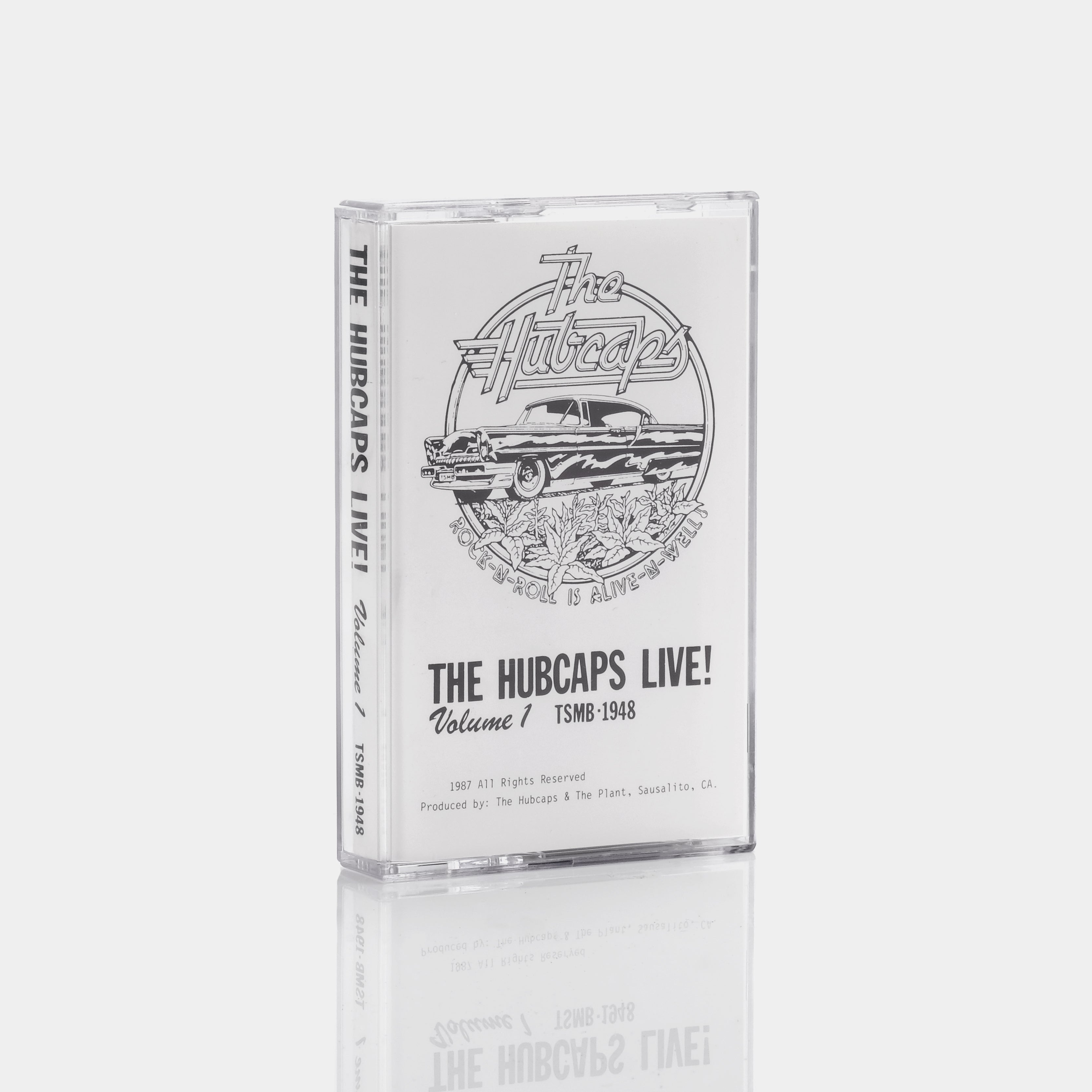 The Hubcaps Live! Volume 1 Cassette Tape