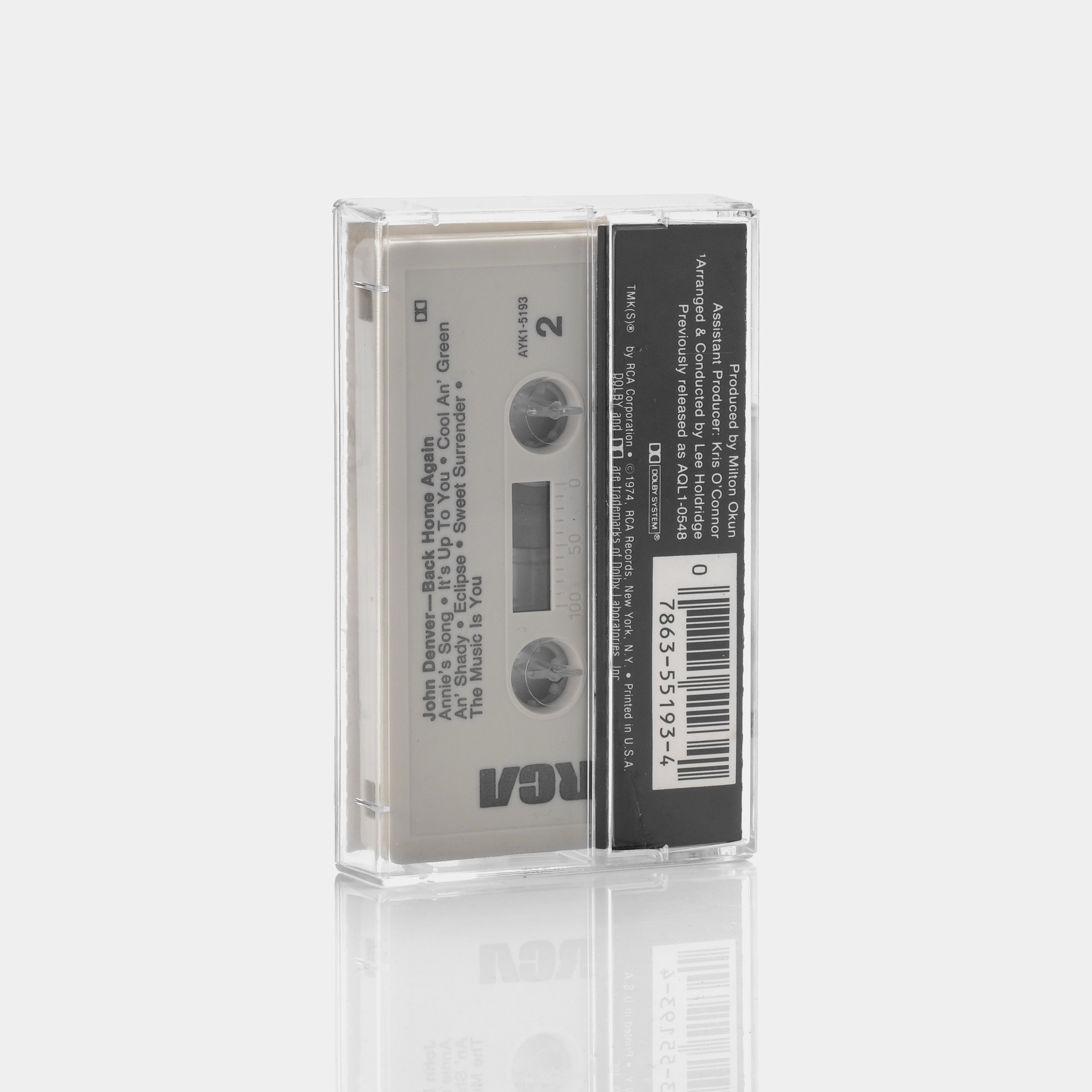 John Denver - Back Home Again Cassette Tape