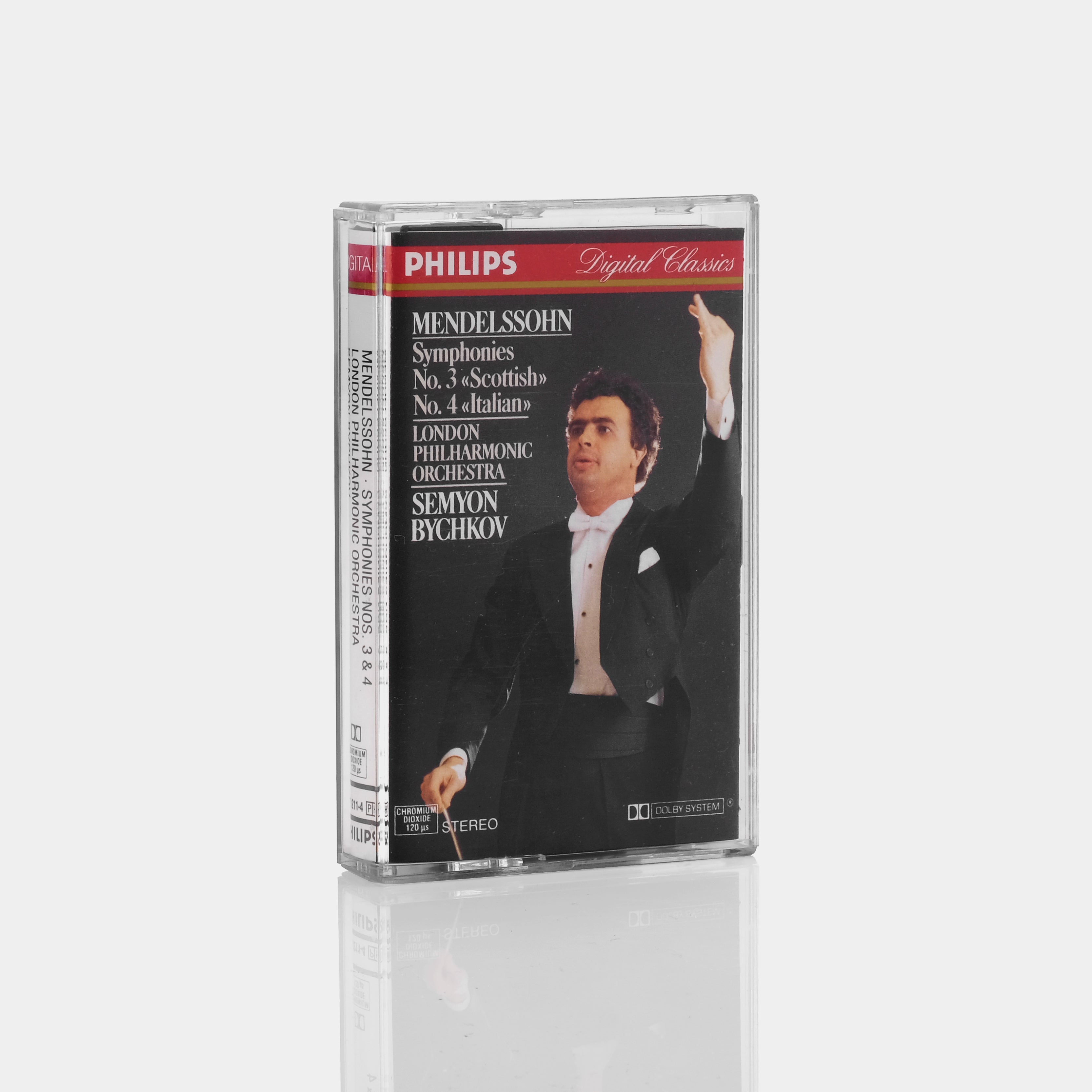 Mendelssohn Symphonies No. 3 & 4 - London Philharmonic Orchestra, Semyon Bychkov Cassette Tape