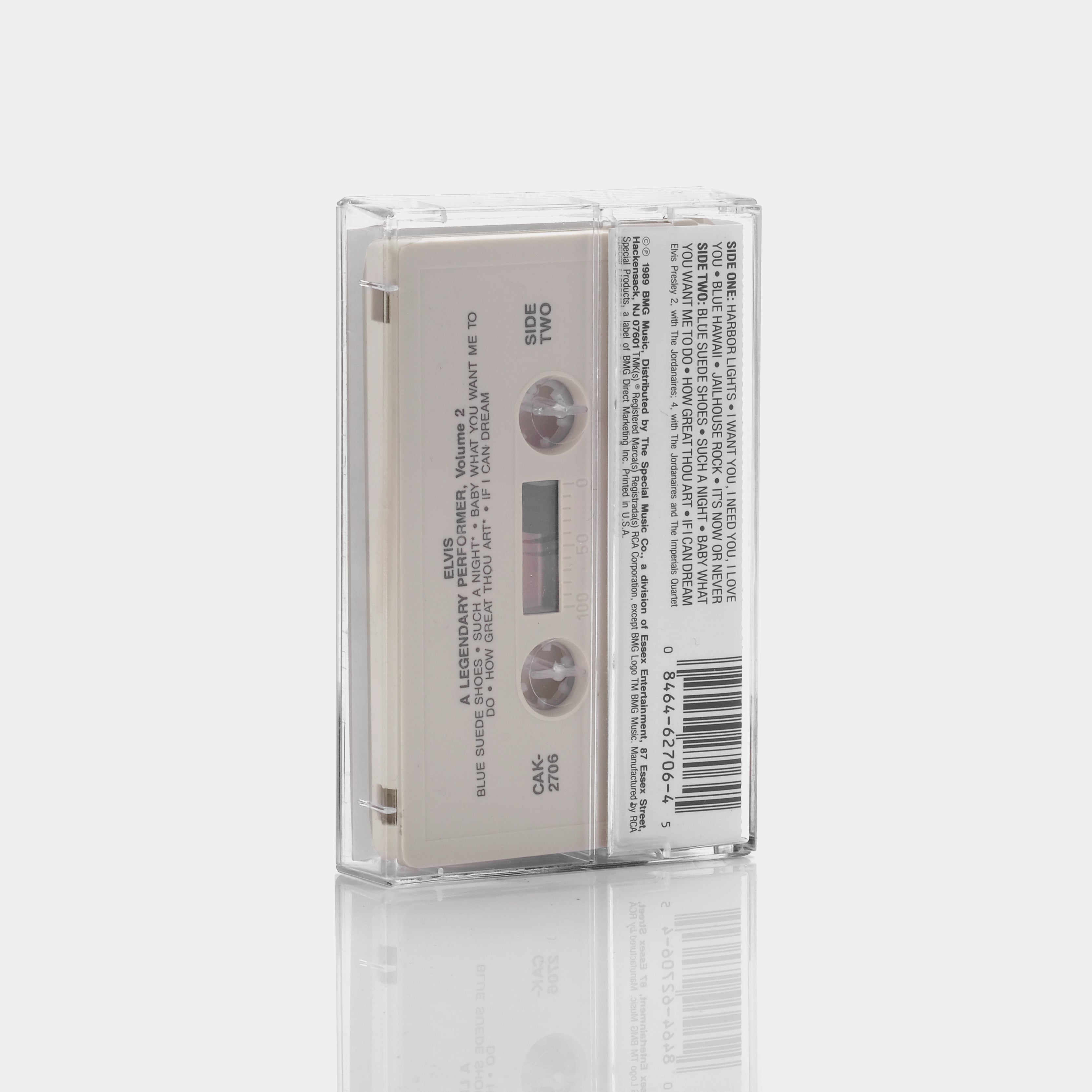 Elvis - A Legendary Performer - Volume 2 Cassette Tape