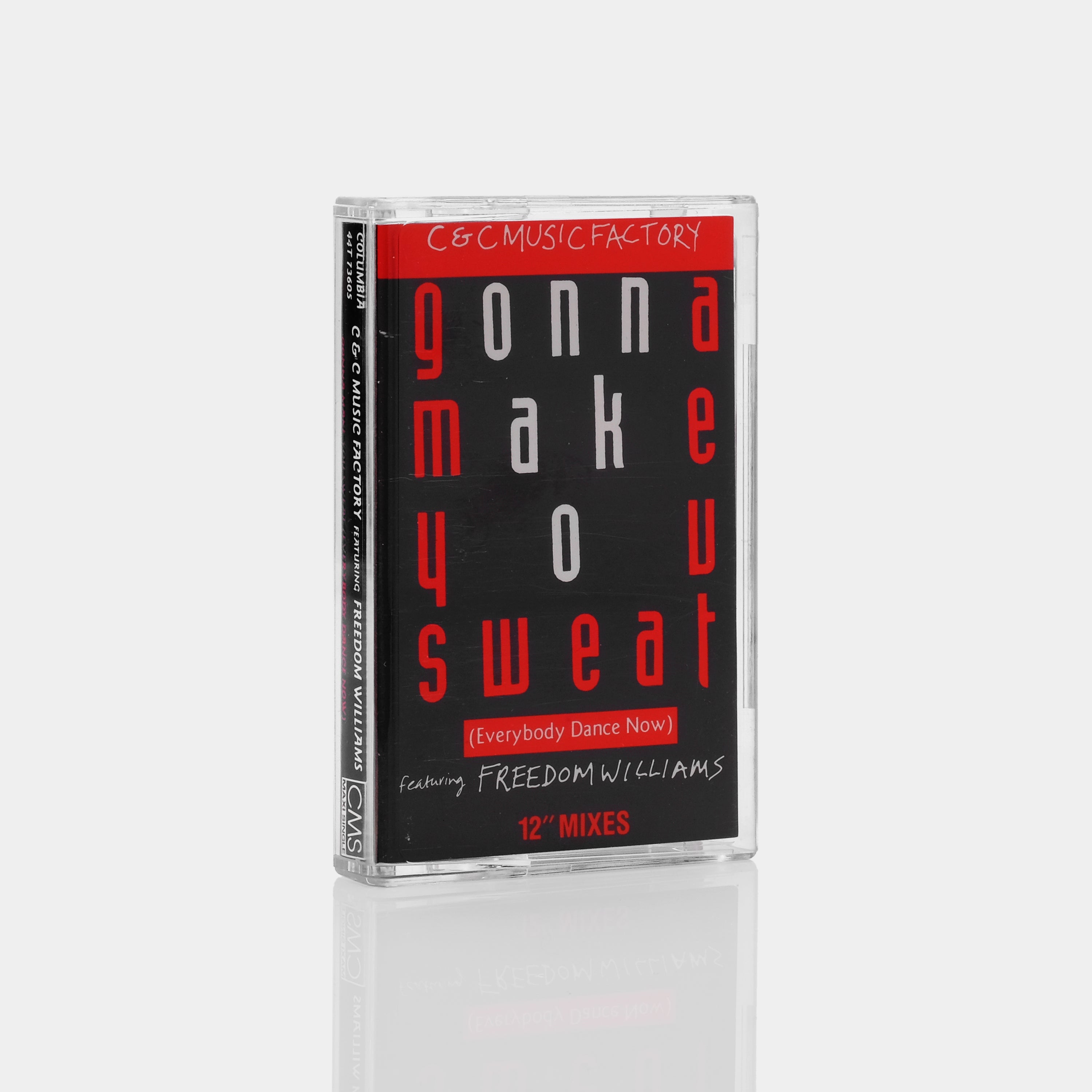 C + C Music Factory Featuring Freedom Williams - Gonna Make You Sweat (Everybody Dance Now) Cassette Tape