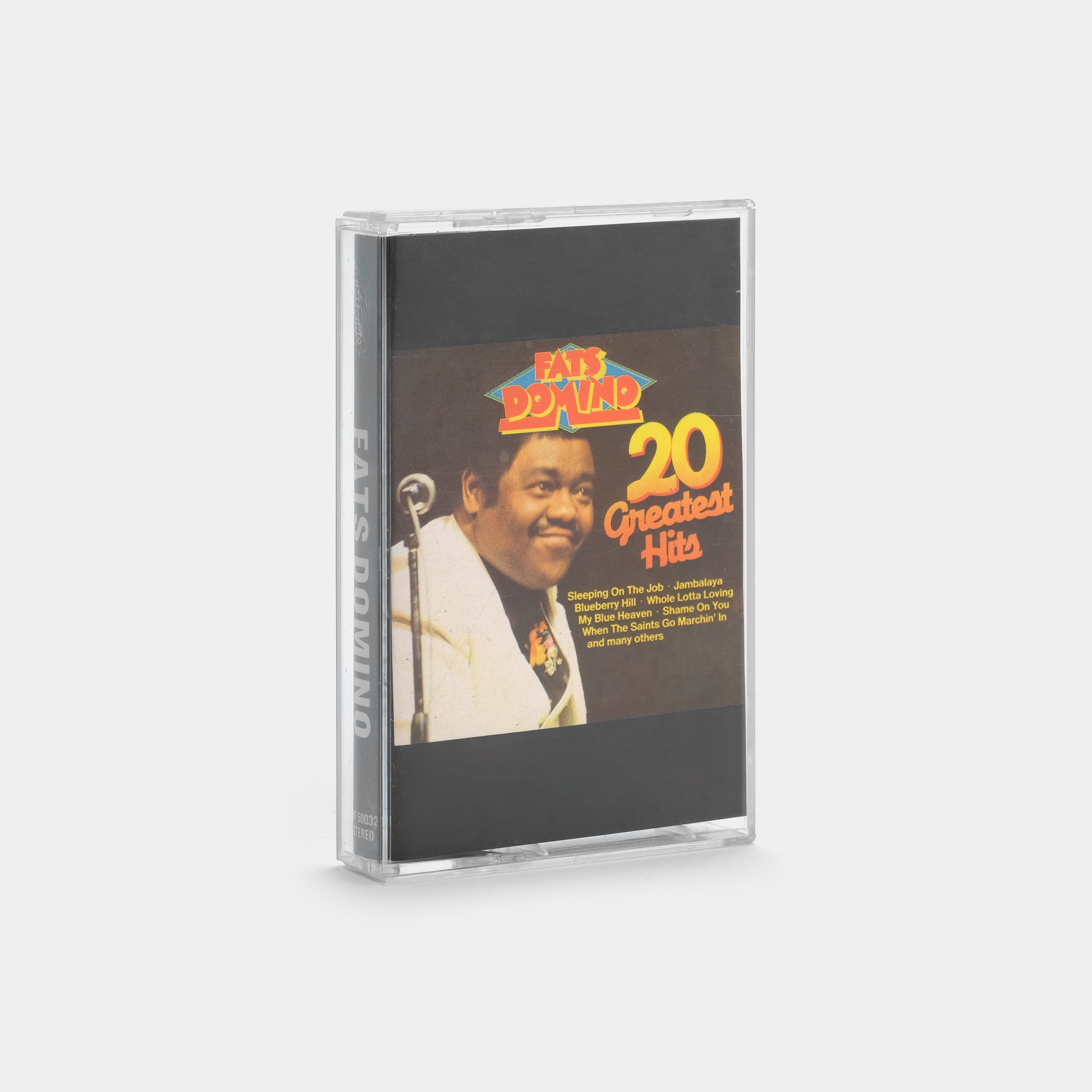 Fats Domino - 20 Greatest Hits Cassette Tape