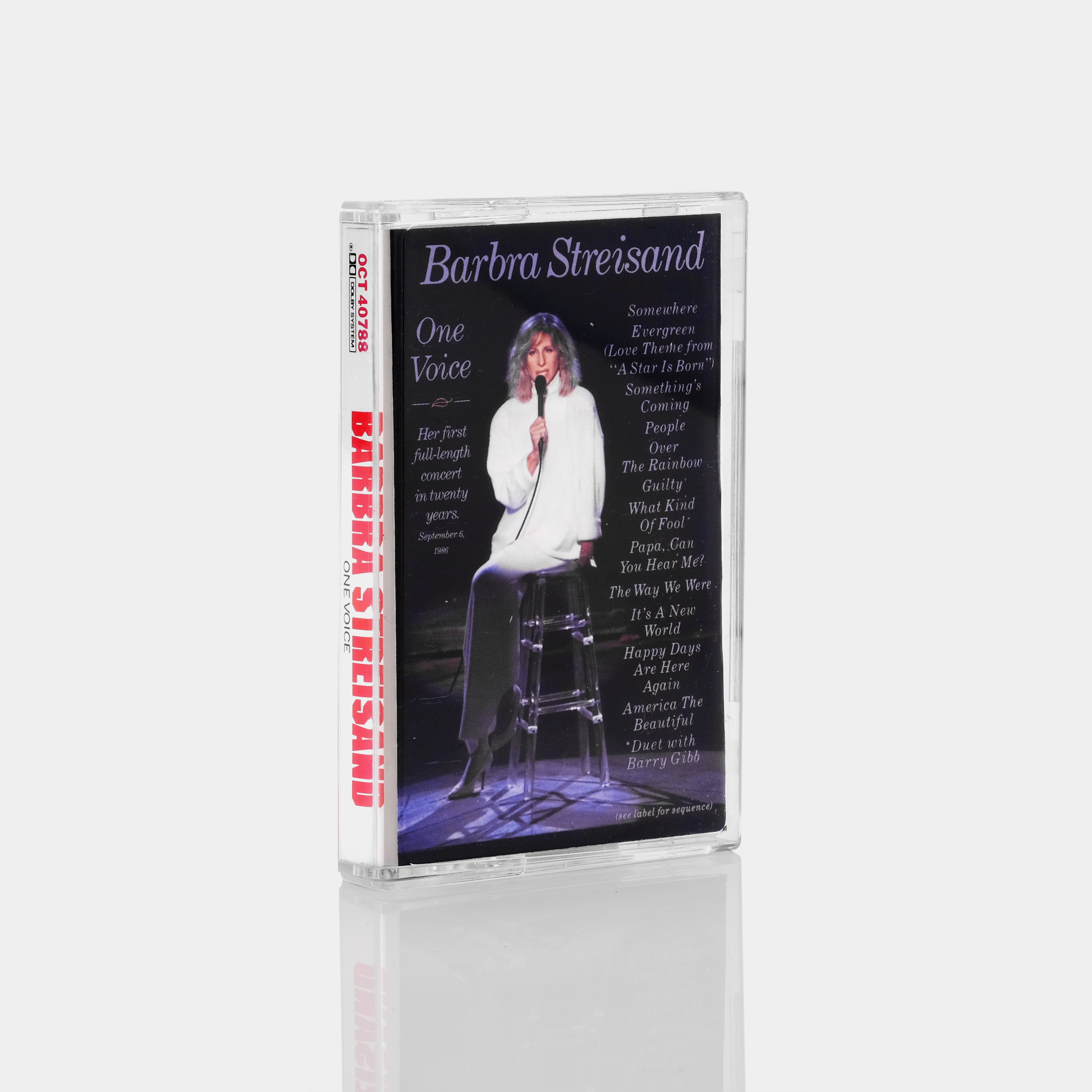 Barbra Streisand - One Voice Cassette Tape