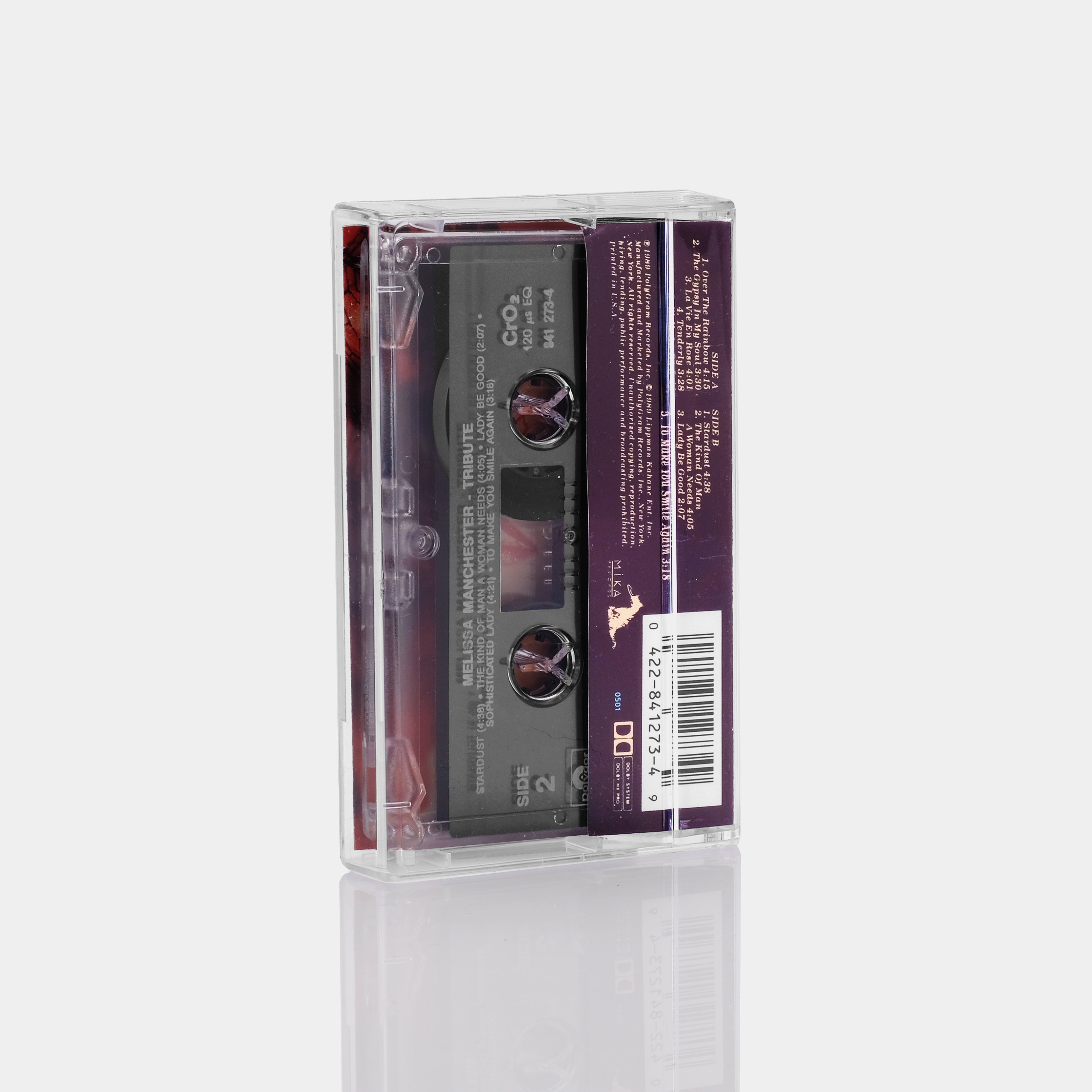 Melissa Manchester - Tribute Cassette Tape
