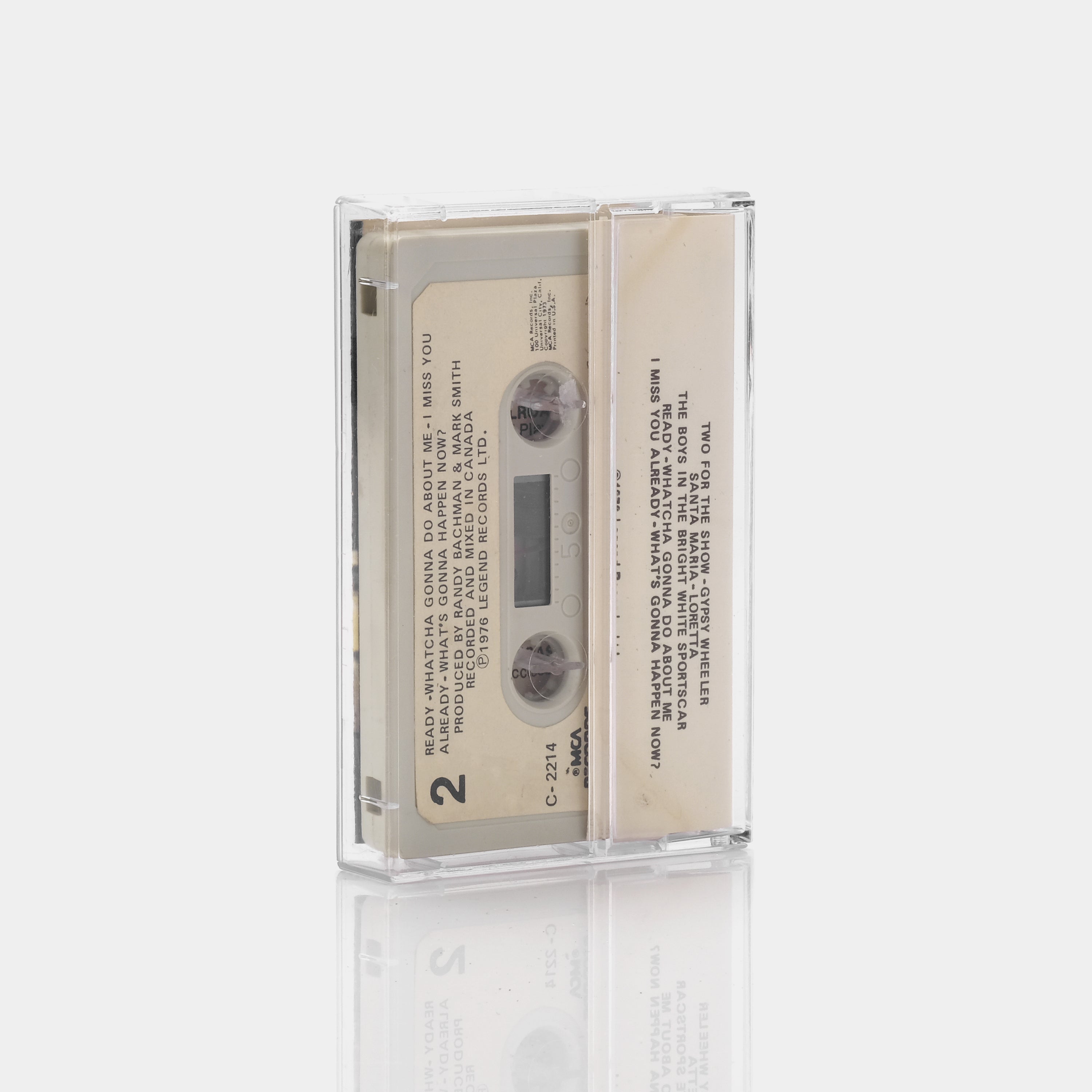 Trooper - Two For The Show Cassette Tape