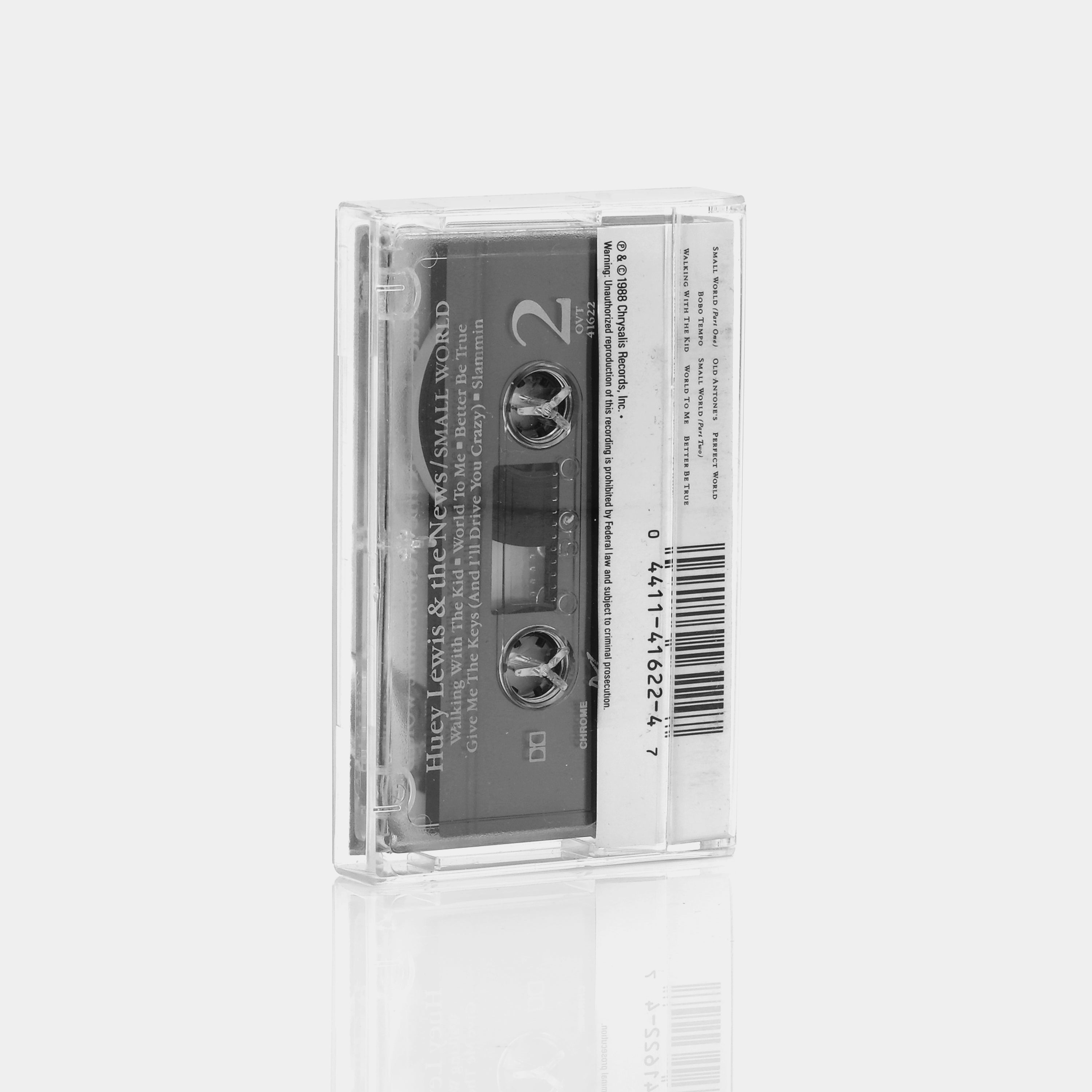 Huey Lewis & The News - Small World Cassette Tape