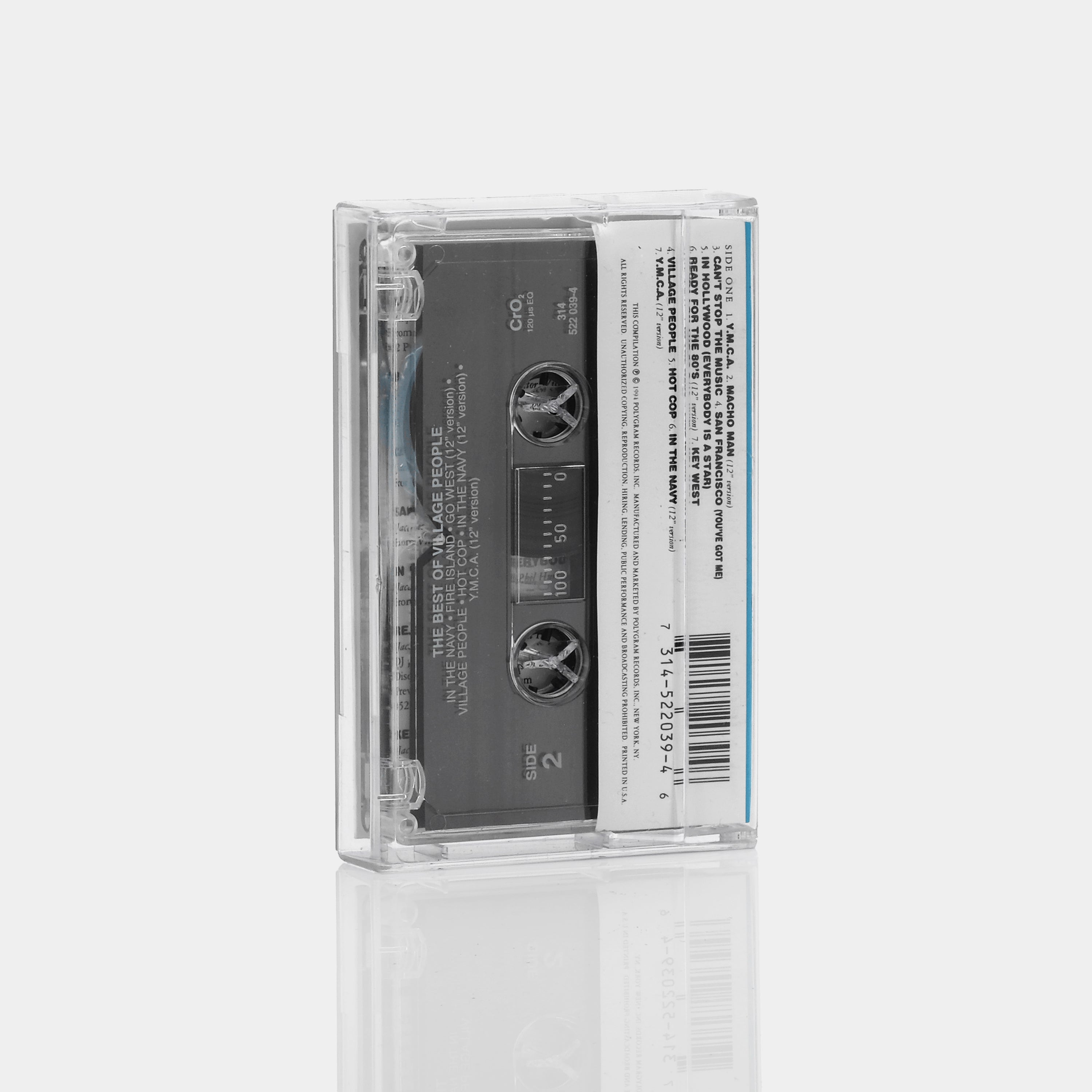 Village People - The Best Of Village People Cassette Tape